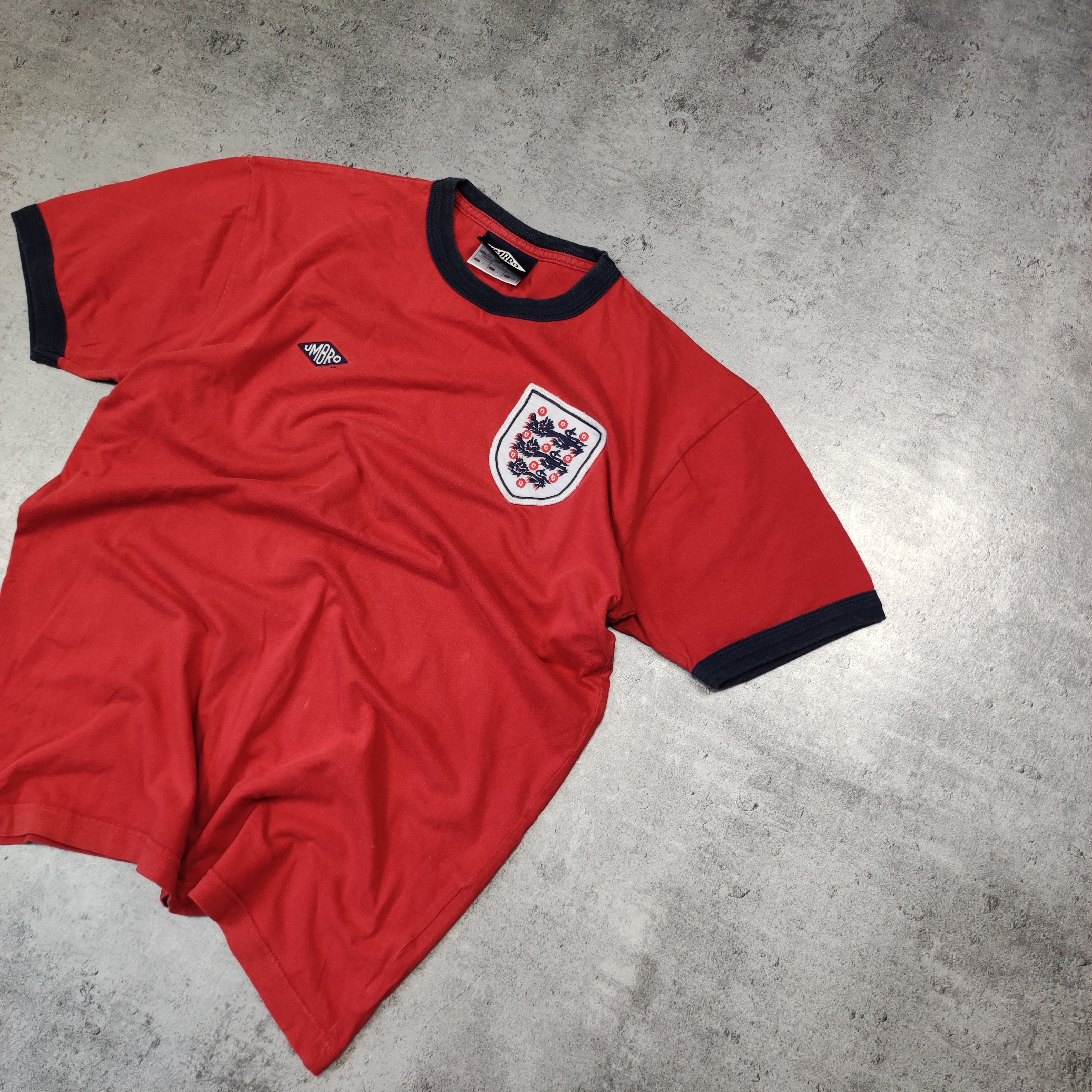 Vintage Vintage RARE 90s Umbro Retro England National Team Kit Size US L / EU 52-54 / 3 - 2 Thumbnail