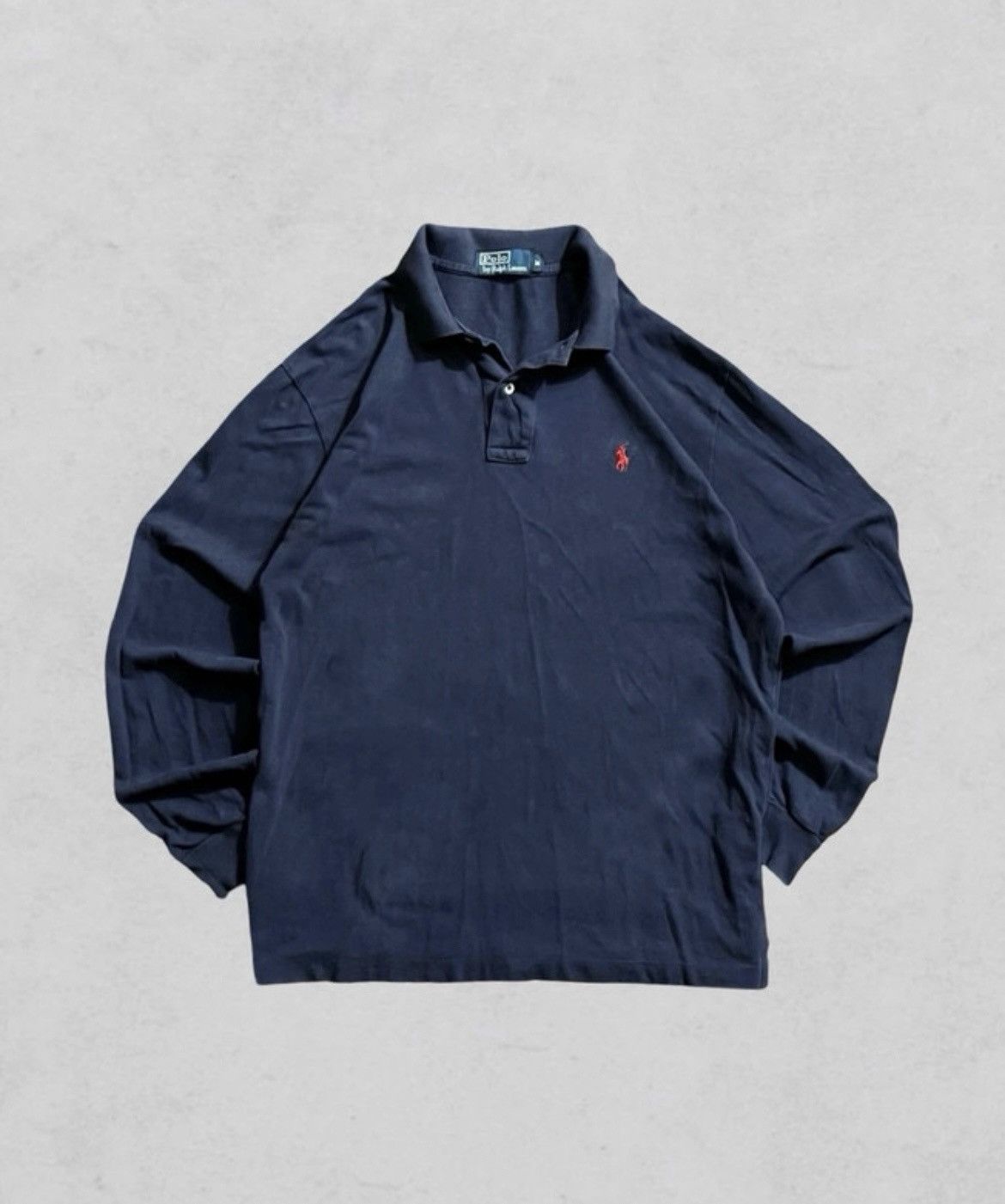 Polo Ralph Lauren Long-sleeved Polo Shirt Ralph Lauren vintage Old Money Size US M / EU 48-50 / 2 - 3 Thumbnail