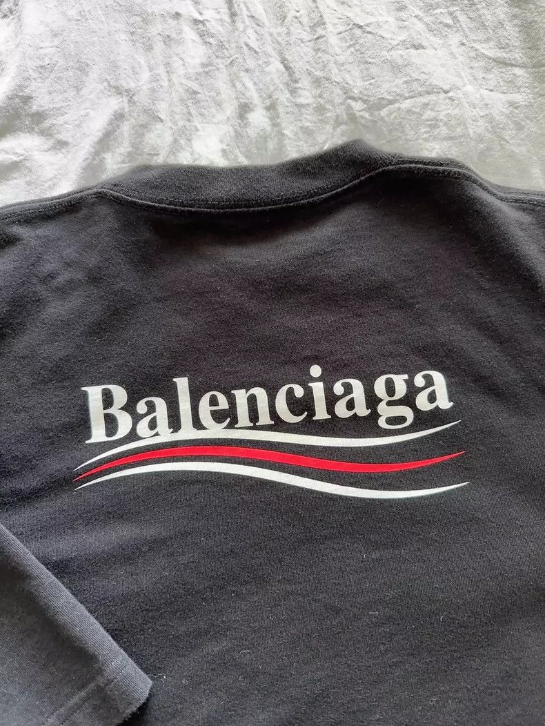 Balenciaga Balenciaga Black Coke Short Sleeve Tee Size US M / EU 48-50 / 2 - 5 Thumbnail
