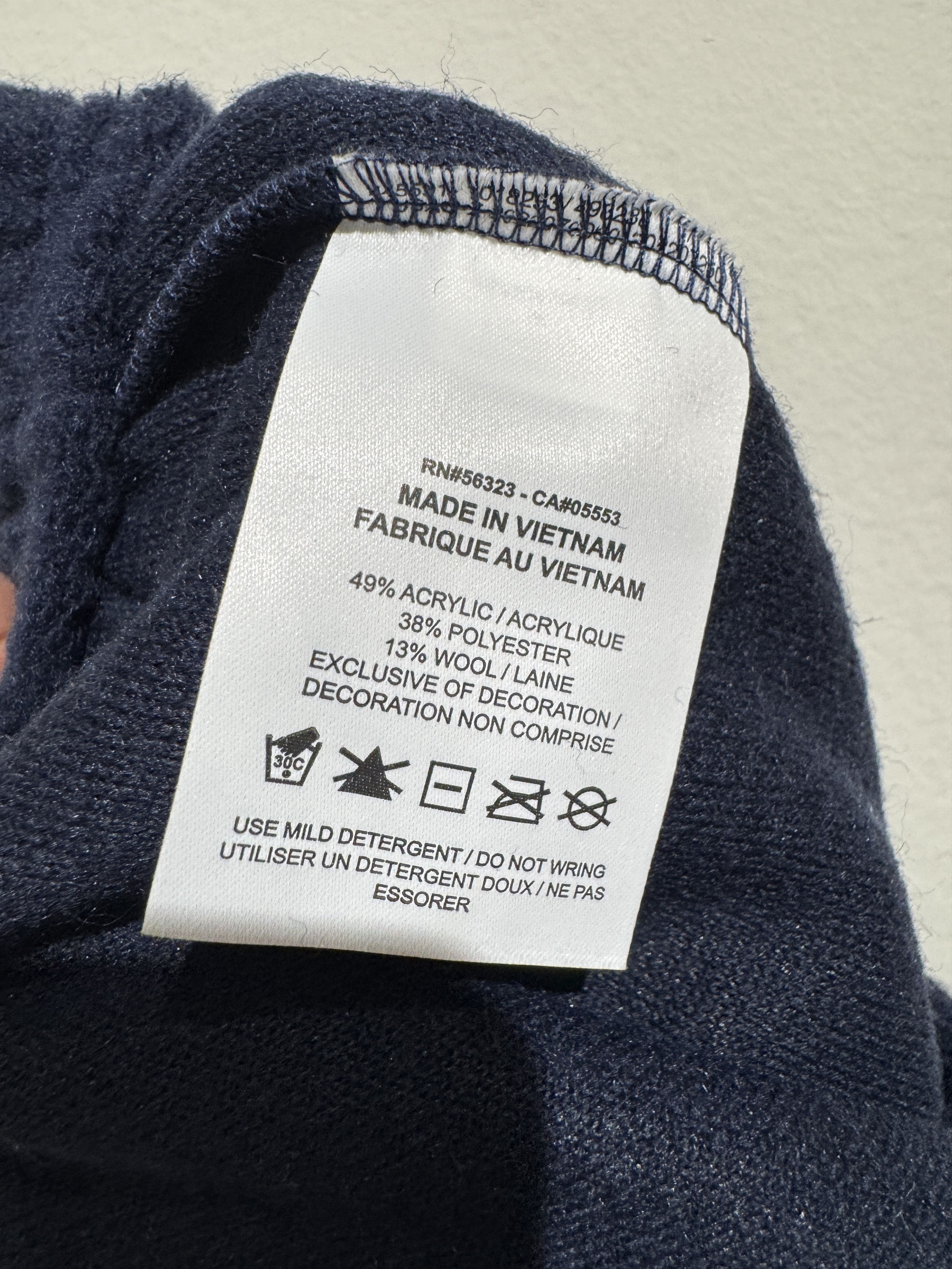 Jordan Brand × Union LA Jordan x Union LA Fleece Pants – Navy Blue, Standard Fit Size US 32 / EU 48 - 11 Thumbnail