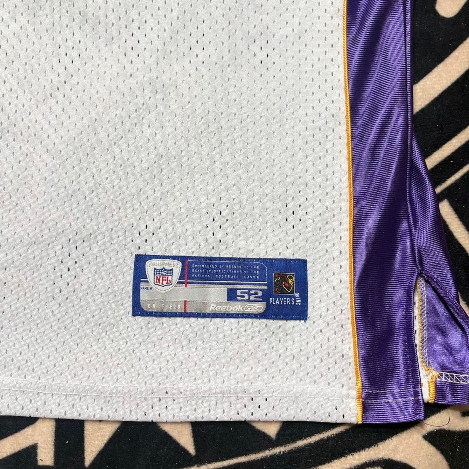 Reebok Vintage adrian peterson minnesota vikings jersey size 52 #28 Size US XL / EU 56 / 4 - 3 Thumbnail
