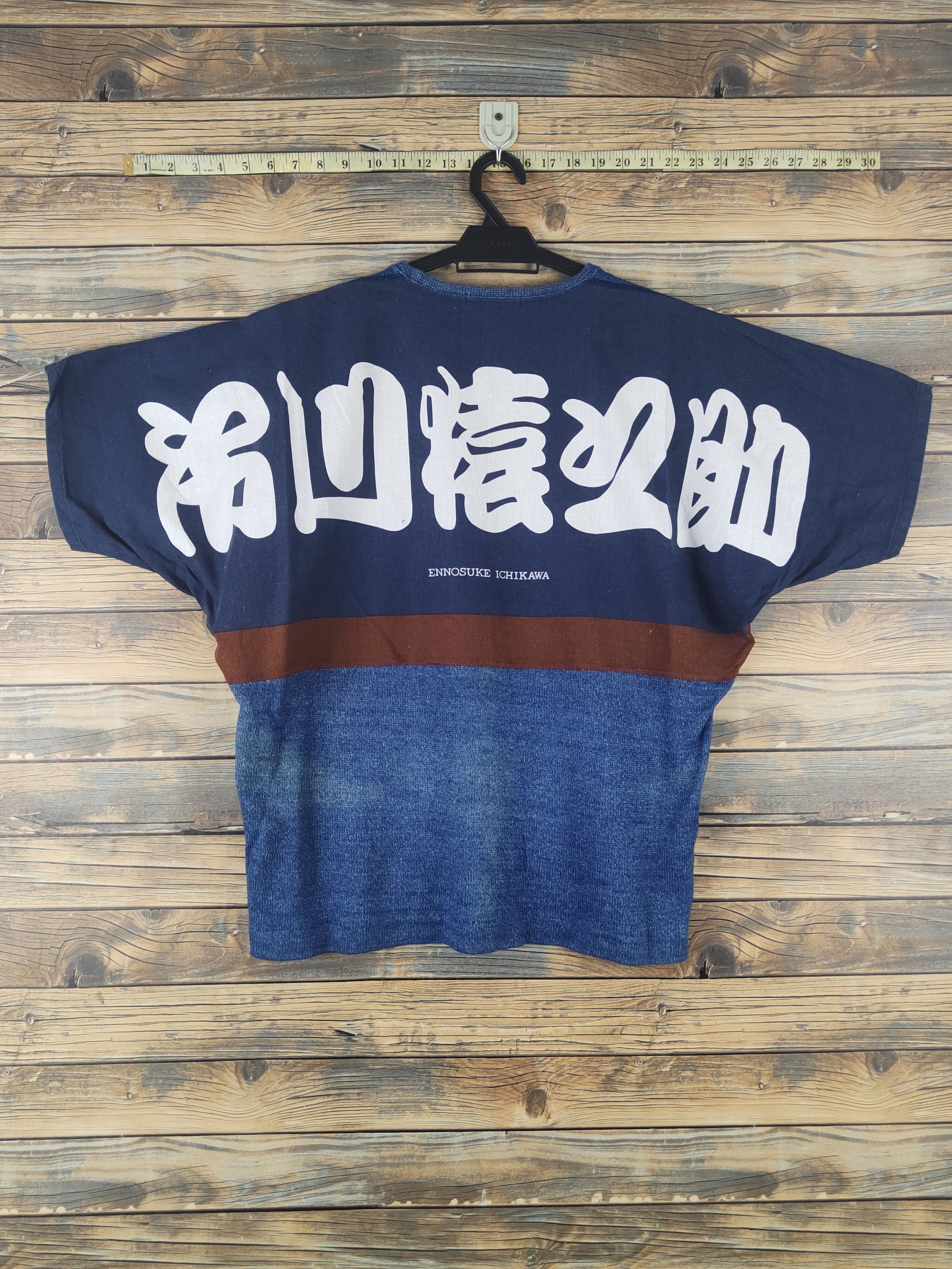DL Omodaka Japan Blue Short Sleeve T-shirts #813