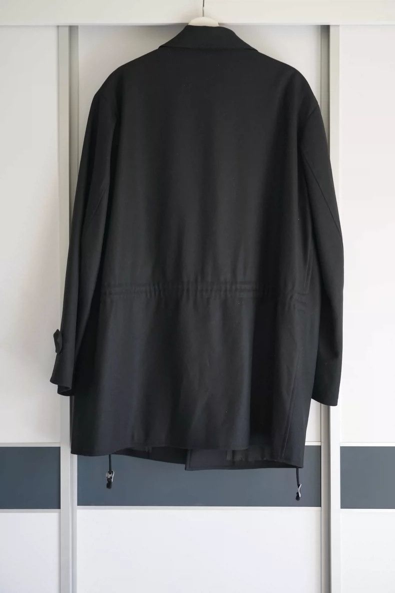 Yohji Yamamoto Yohji Yamamoto Yohji Yamamoto Black Zip Coat for Men Size US M / EU 48-50 / 2 - 2 Thumbnail