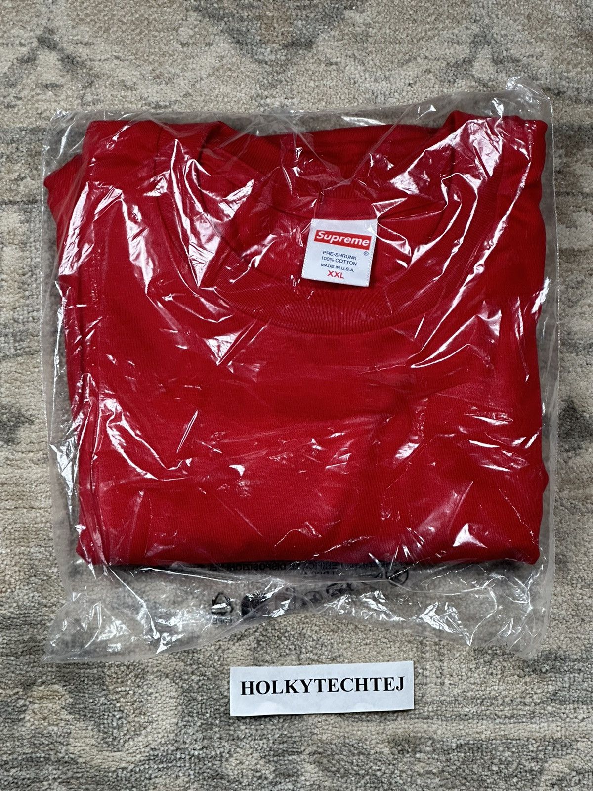 Supreme Supreme NYC Tee - Red - XXL - FW23 Size US XXL / EU 58 / 5 - 6 Thumbnail