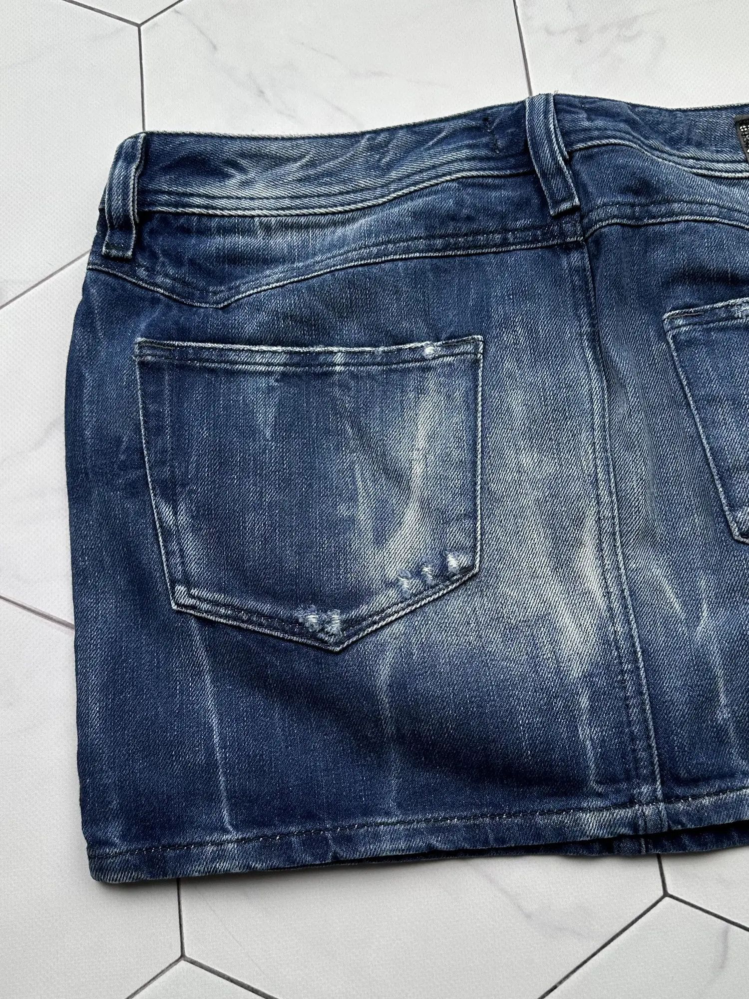 Diesel Diesel Vintage Faded Mini Skirt (B82) Size 29" - 7 Thumbnail