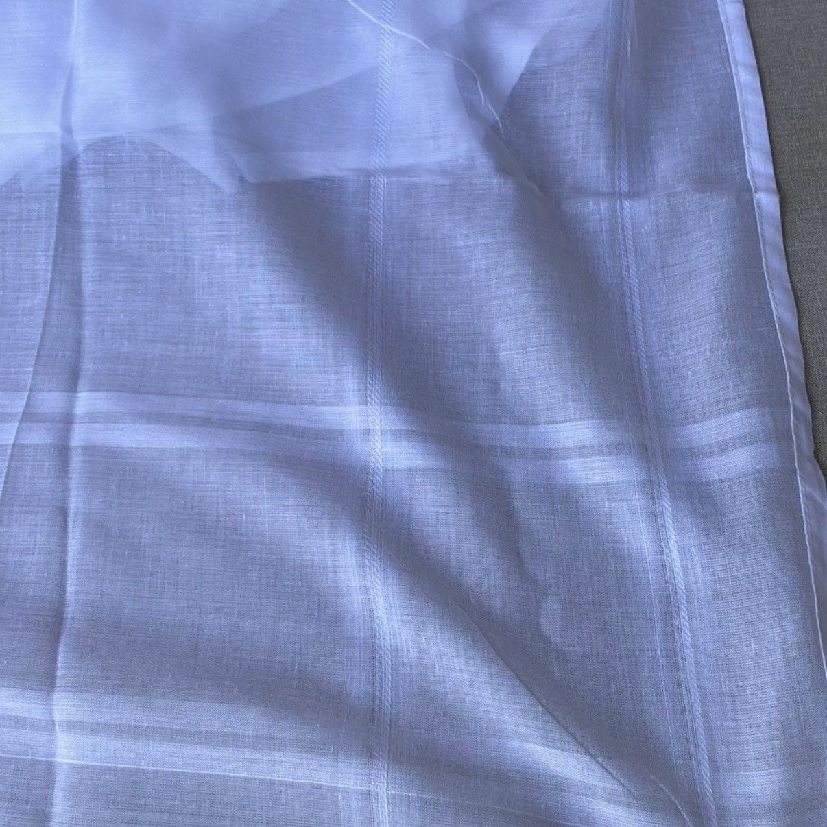 Other White lightweight scarf Size ONE SIZE - 4 Thumbnail