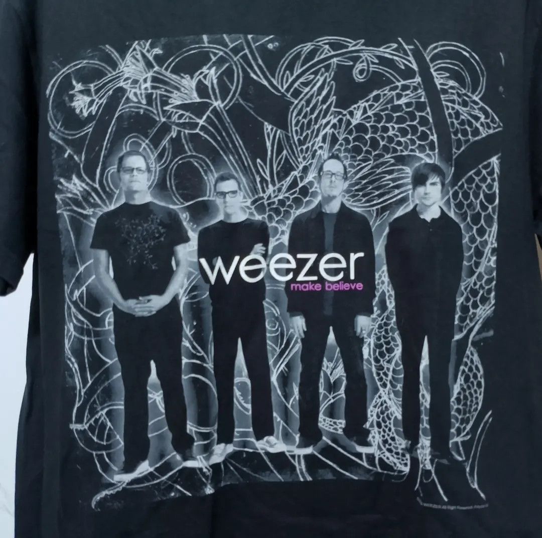 Band Tees × Vintage Tshirt Weezer - Make Believe | Grailed