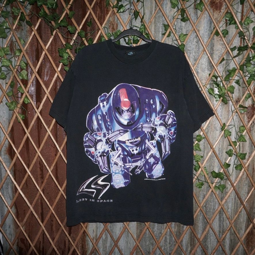 Vintage XL - Vintage Y2K lost in space 90s movie promo robot t-shirt Size US XL / EU 56 / 4 - 1 Thumbnail
