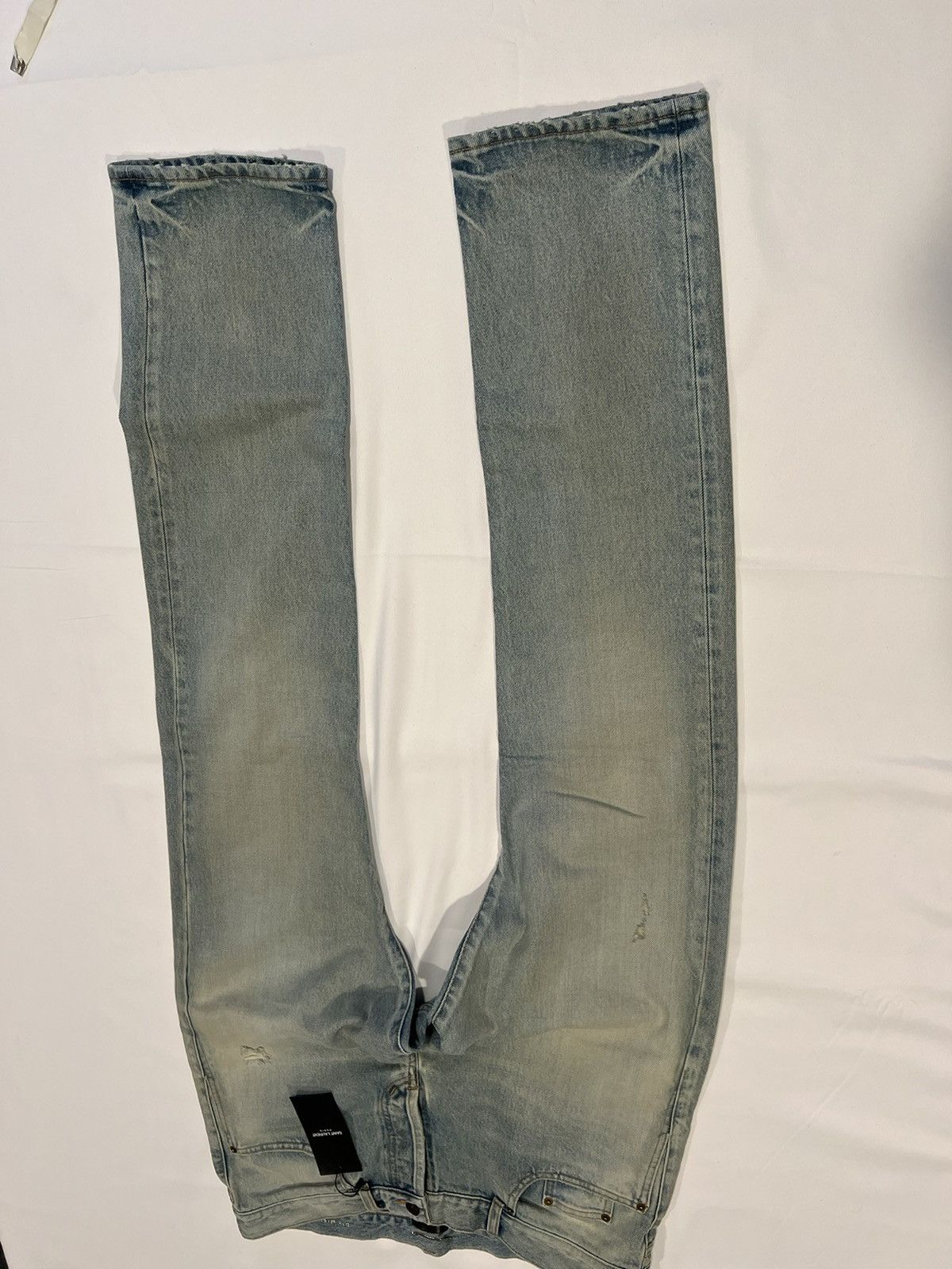 Saint Laurent Paris Saint Laurent men’s ripped blue jeans. 34. $890 Size US 34 / EU 50 - 3 Thumbnail