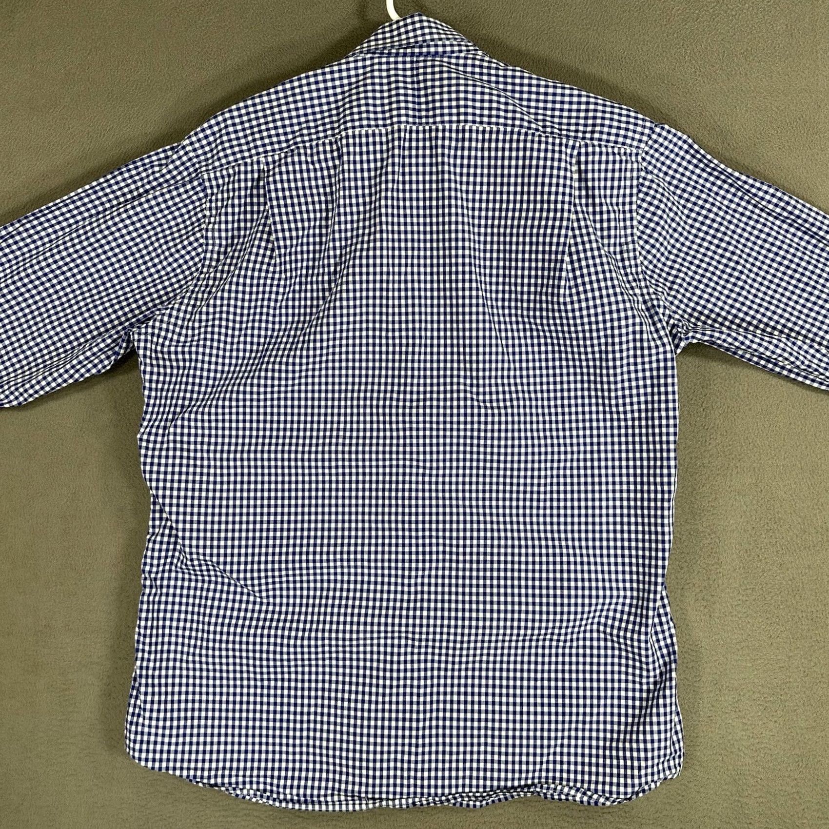 Vineyard Vines VINTAGE Vineyard Vines Shirt Men 16 34 Blue Check Button Up Classic Fit USA Made Size US L / EU 52-54 / 3 - 2 Thumbnail