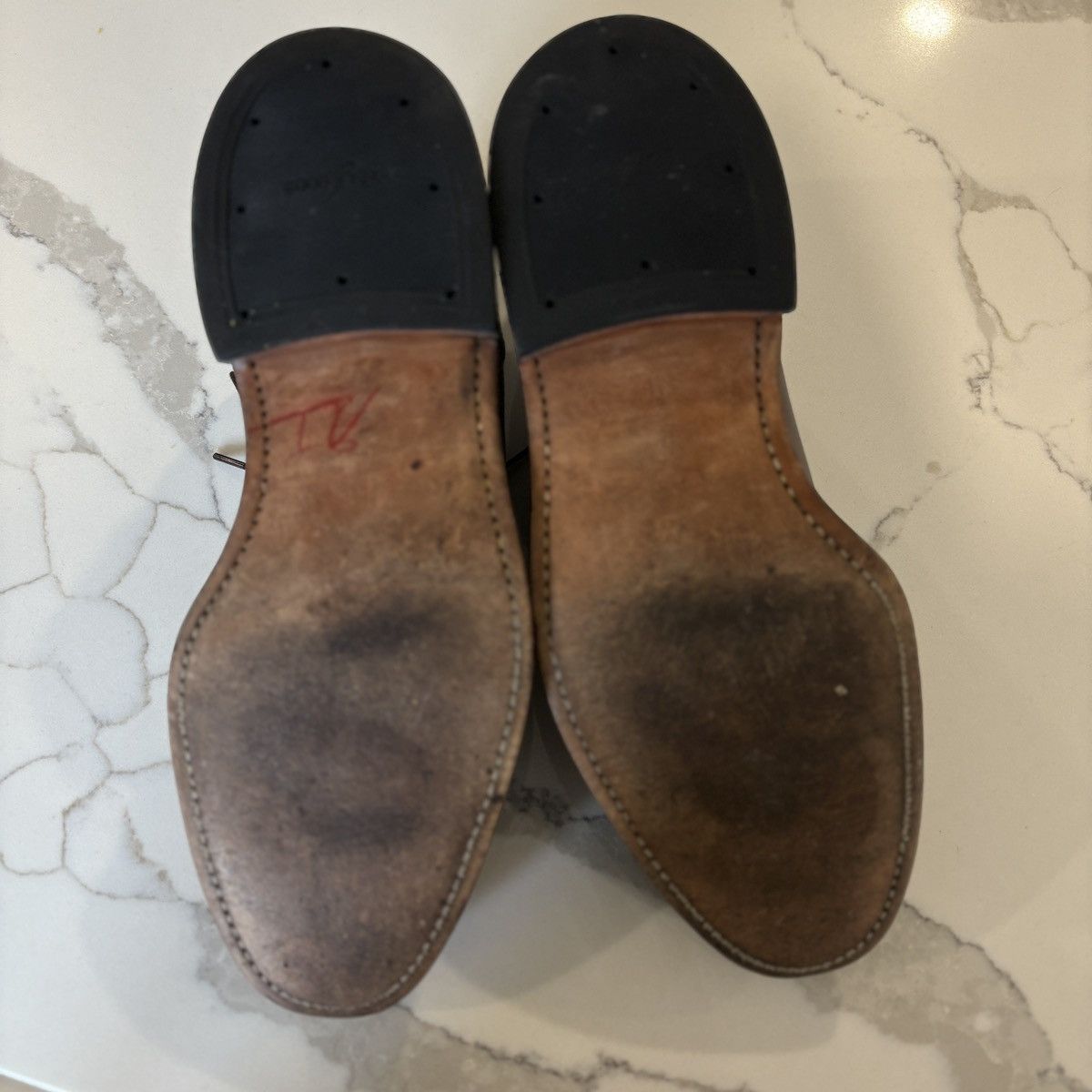 Dack's Vintage Dack’s Oxhide Leather Derby Shoes Size US 8.5 / EU 41-42 - 5 Thumbnail