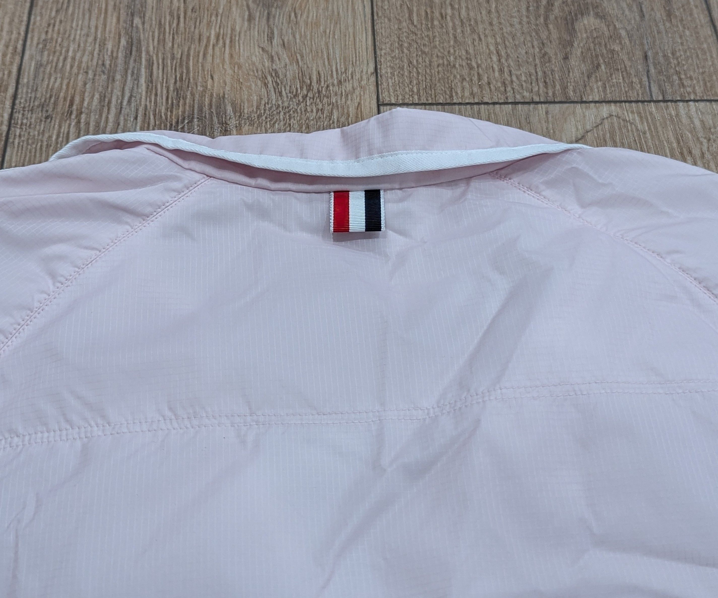 Thom Browne Thom Browne Contrast 4 Bar Coach Jacket Light Pink 3 - Large Size US L / EU 52-54 / 3 - 6 Thumbnail