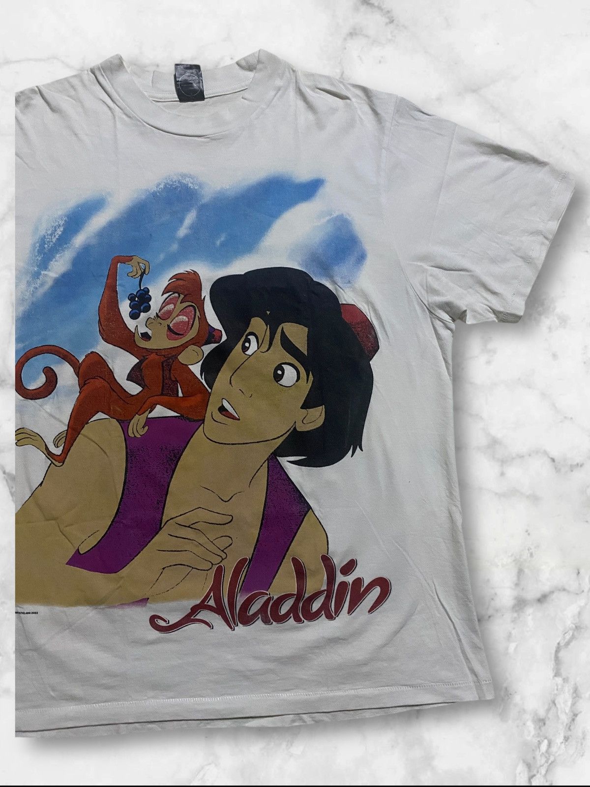 Other Vintage Style Disney Aladdin FanMade DoubleSided Limited Tee Size US XL / EU 56 / 4 - 2 Thumbnail