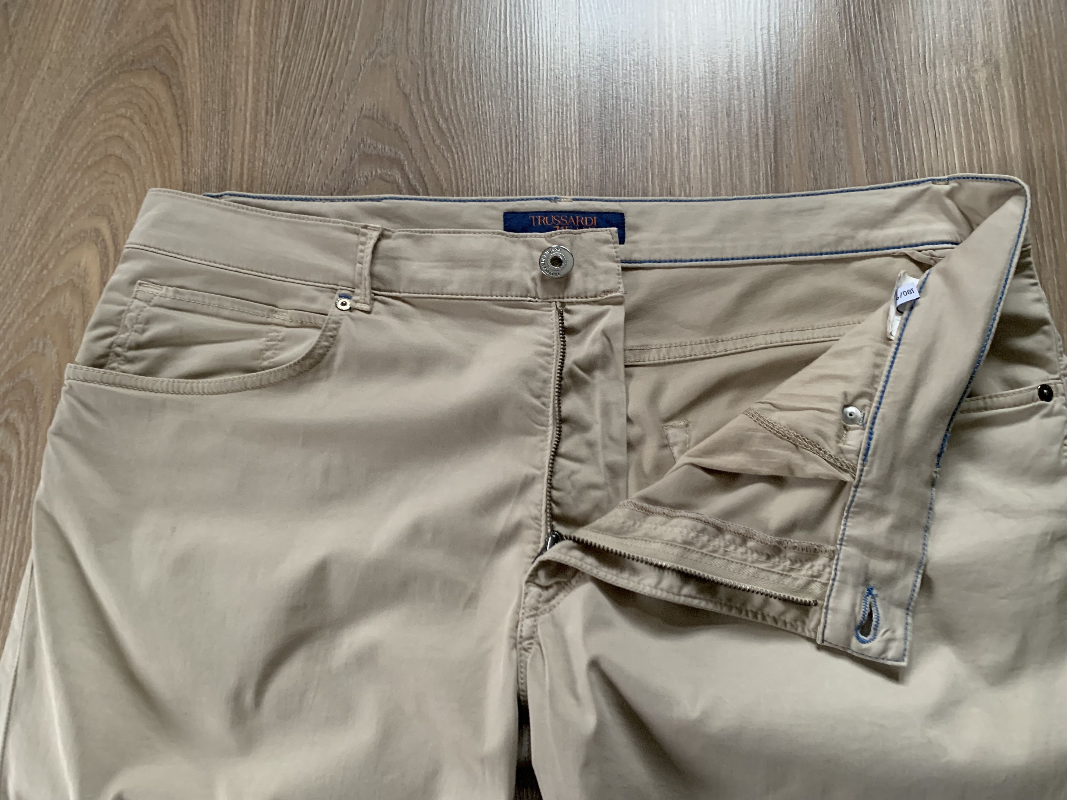 Trussardi × Vintage Trussardi Jeans Vintage Stretch Casual Pants Trousers Size US 38 / EU 54 - 5 Thumbnail
