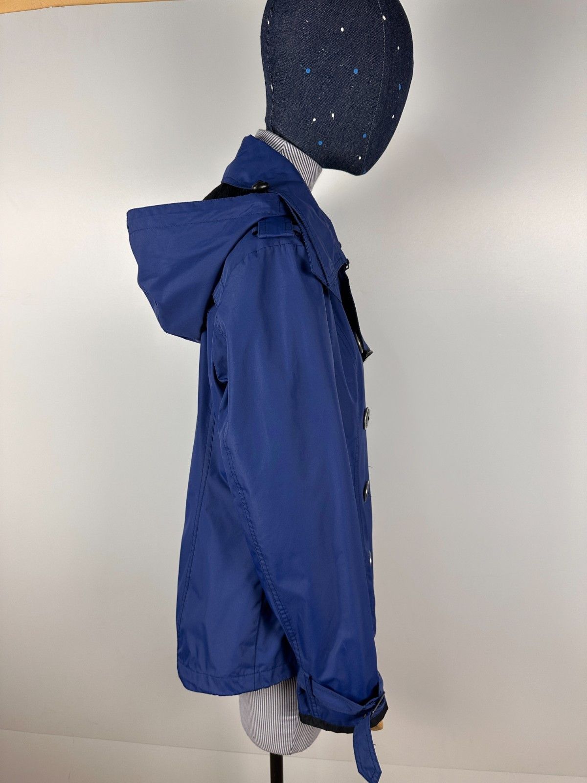 Miss Sixty Miss Sixty Crop Trench Coat Womens Blue Size M Size M / US 6-8 / IT 42-44 - 8 Thumbnail