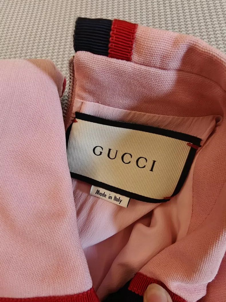 Gucci Gucci Pink bow dress 2504-Nextarrow Size S / US 4 / IT 40 - 4 Thumbnail