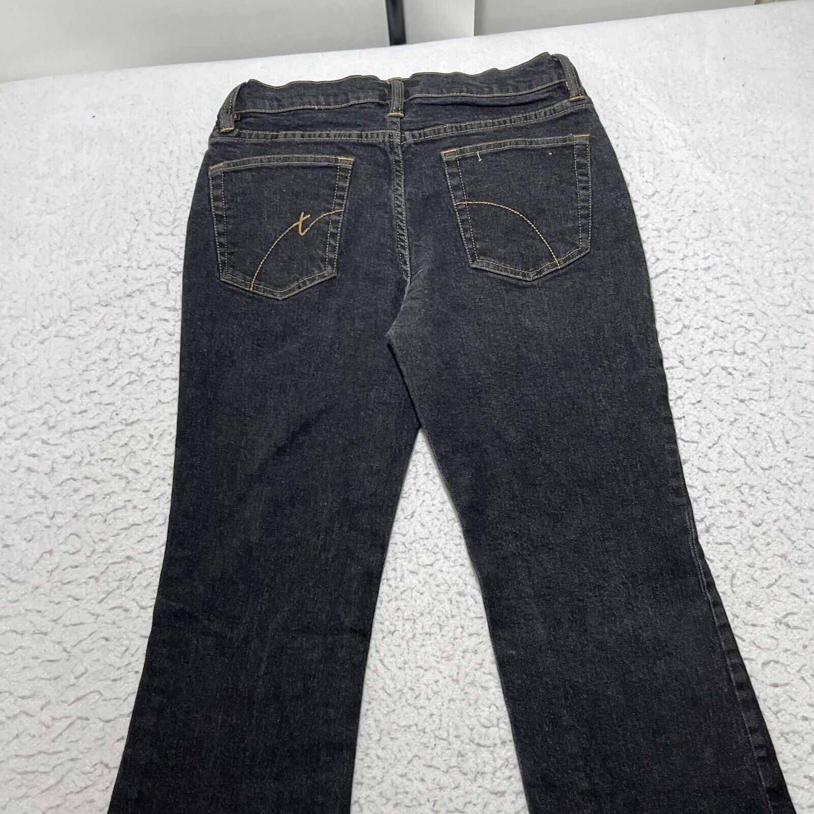 Tommy Hilfiger Vintage Tommy Hilfiger Jeans Flared Leg Gray Y2K Denim 2004 Size 28" / US 6 / IT 42 - 8 Thumbnail