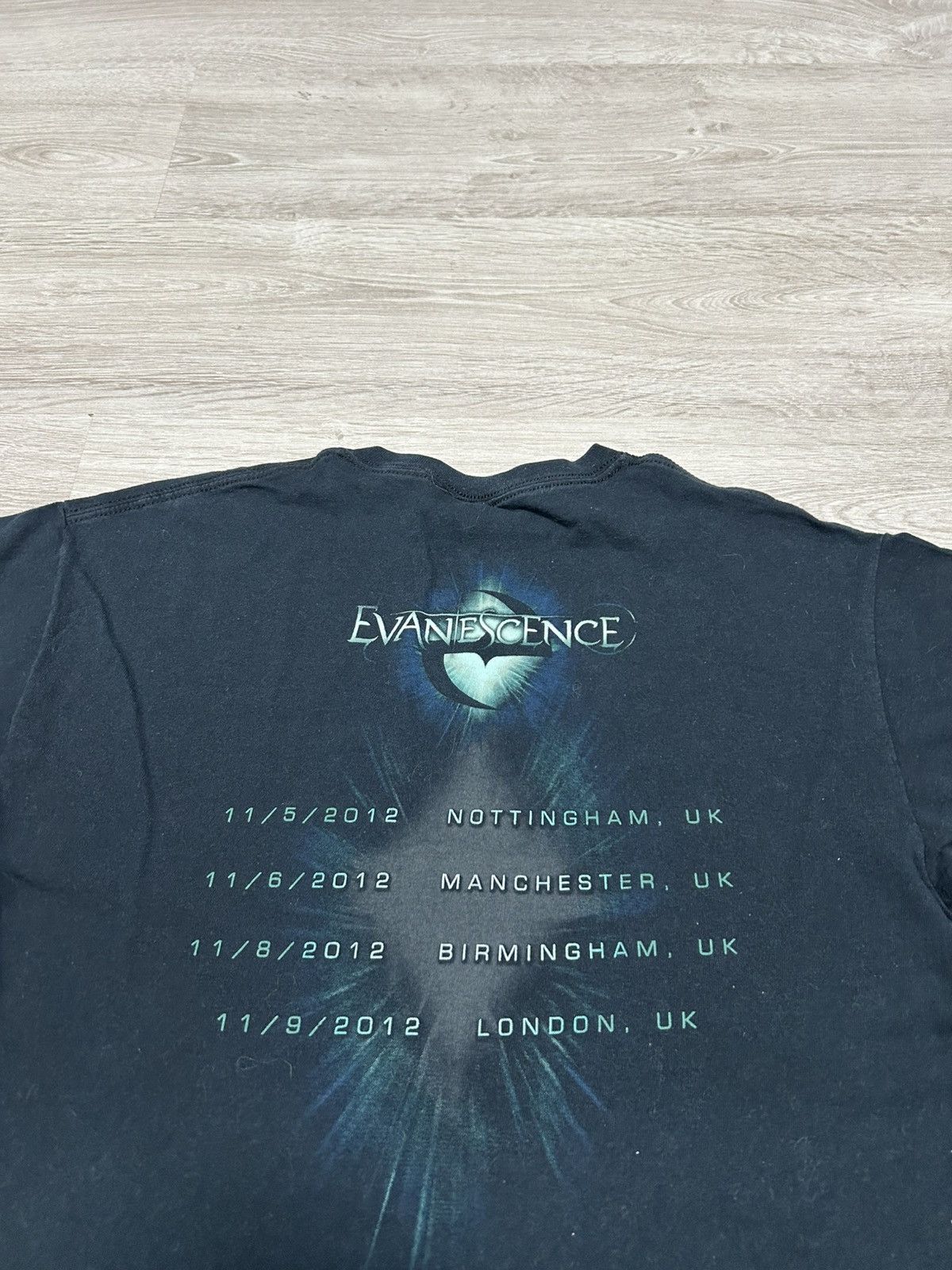 Band Tees × Vintage EVANESCENCE Band T-shirt Tour tee 2012 size M Size US M / EU 48-50 / 2 - 2 Thumbnail