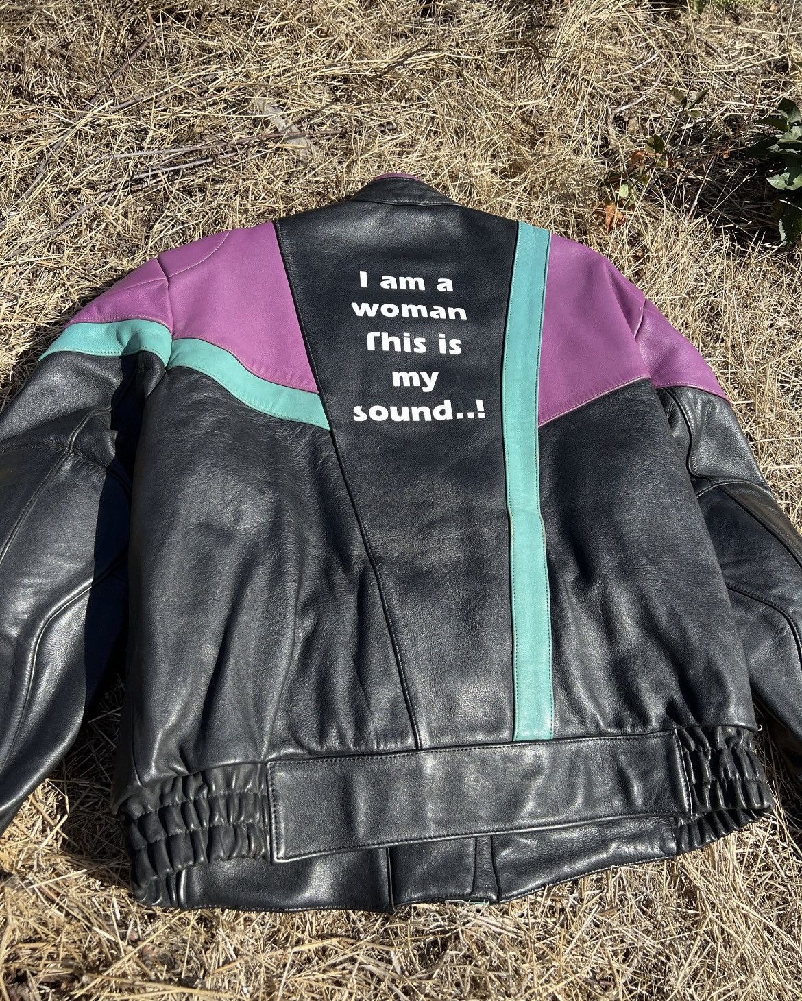 Other Vintage MQP Leather Motorcycle Jacket | 80s/90s Size L / US 10 / IT 46 - 6 Thumbnail