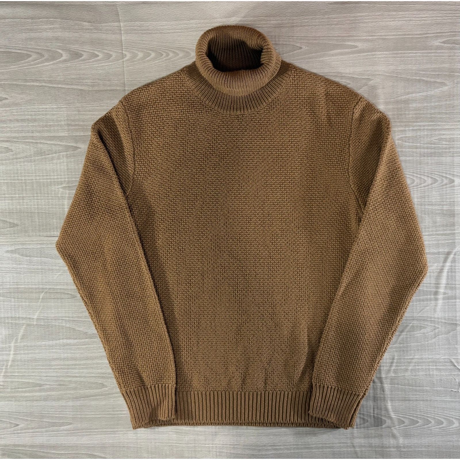 Altea milano luxury Wool turtleneck sweater size S color cam