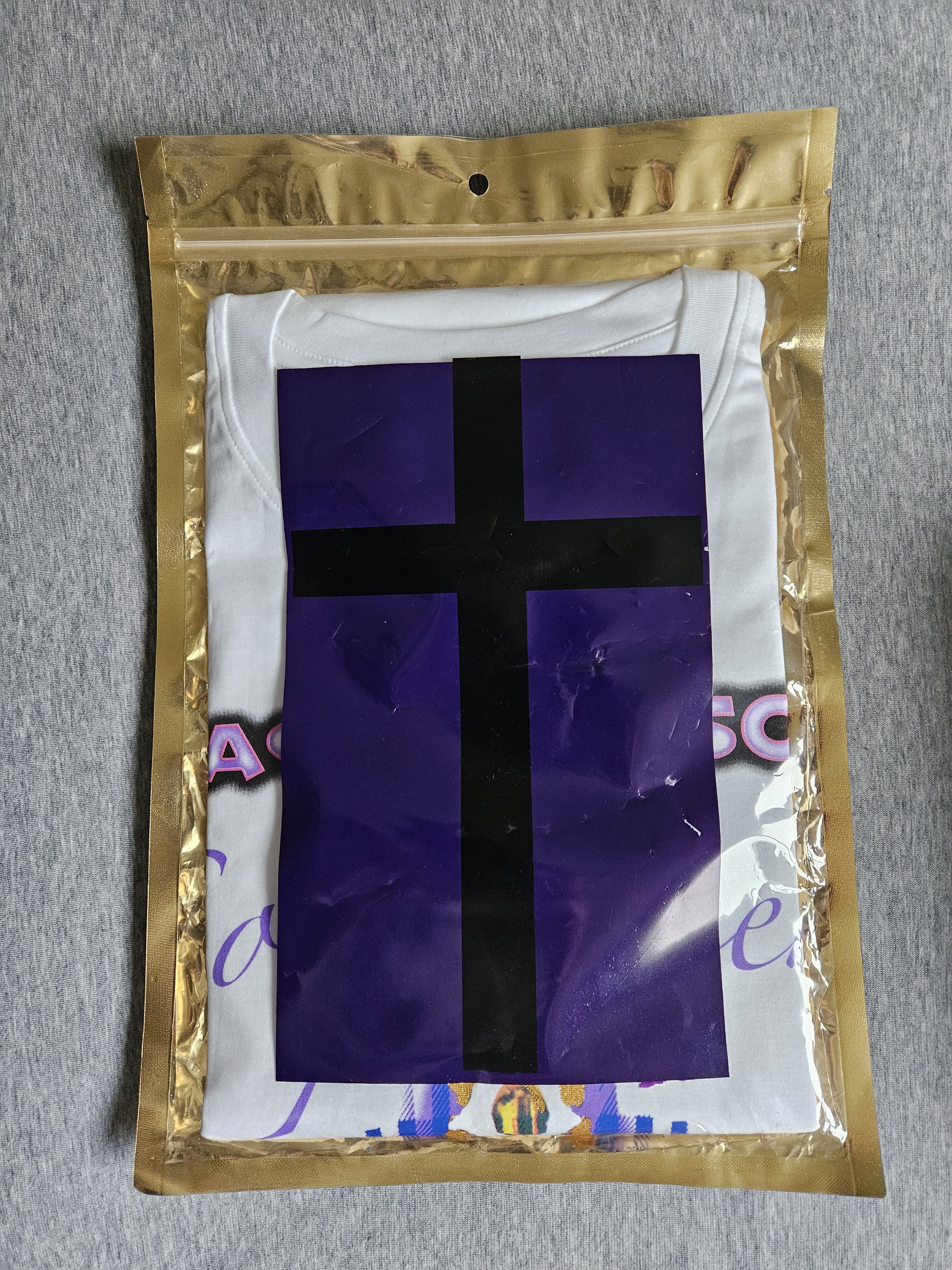 Drain Gang × Goth Money × Yung Lean Soap Opera Tee 🧼 🟣 ⚔ Size US M / EU 48-50 / 2 - 2 Thumbnail