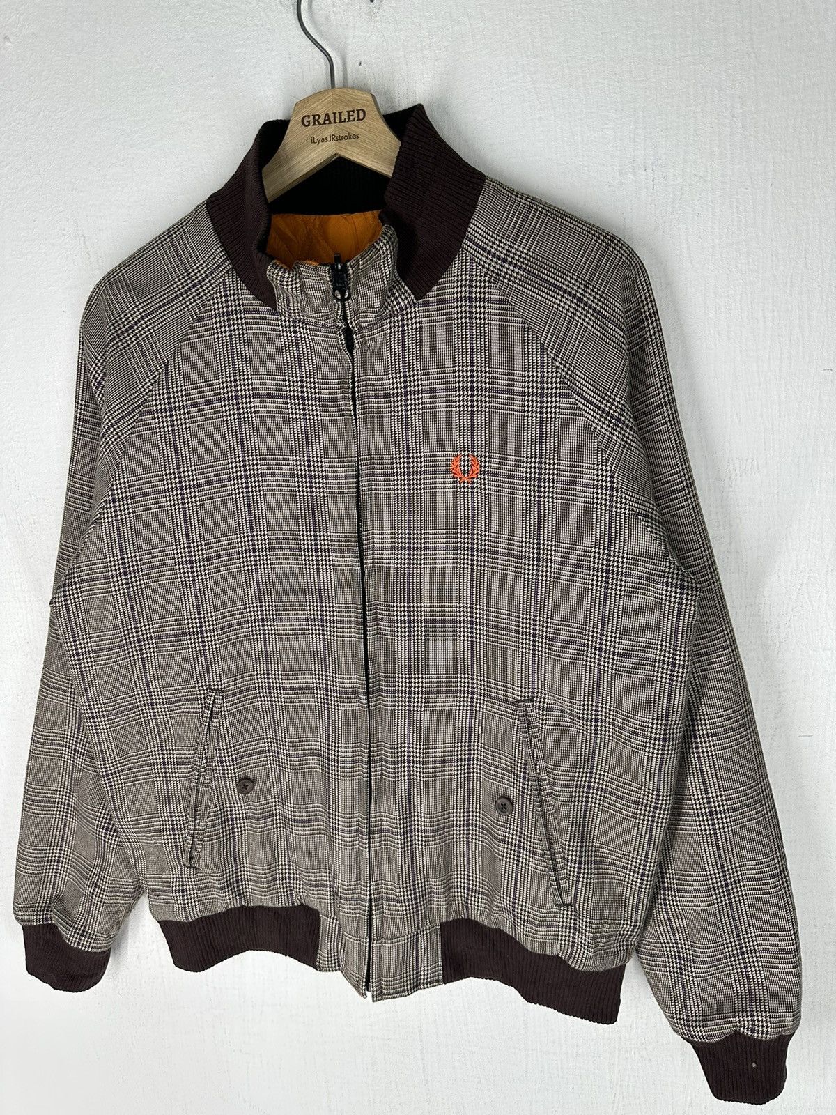 Fred Perry Fred Perry Reversible Bomber Jacket Size US M / EU 48-50 / 2 - 7 Thumbnail