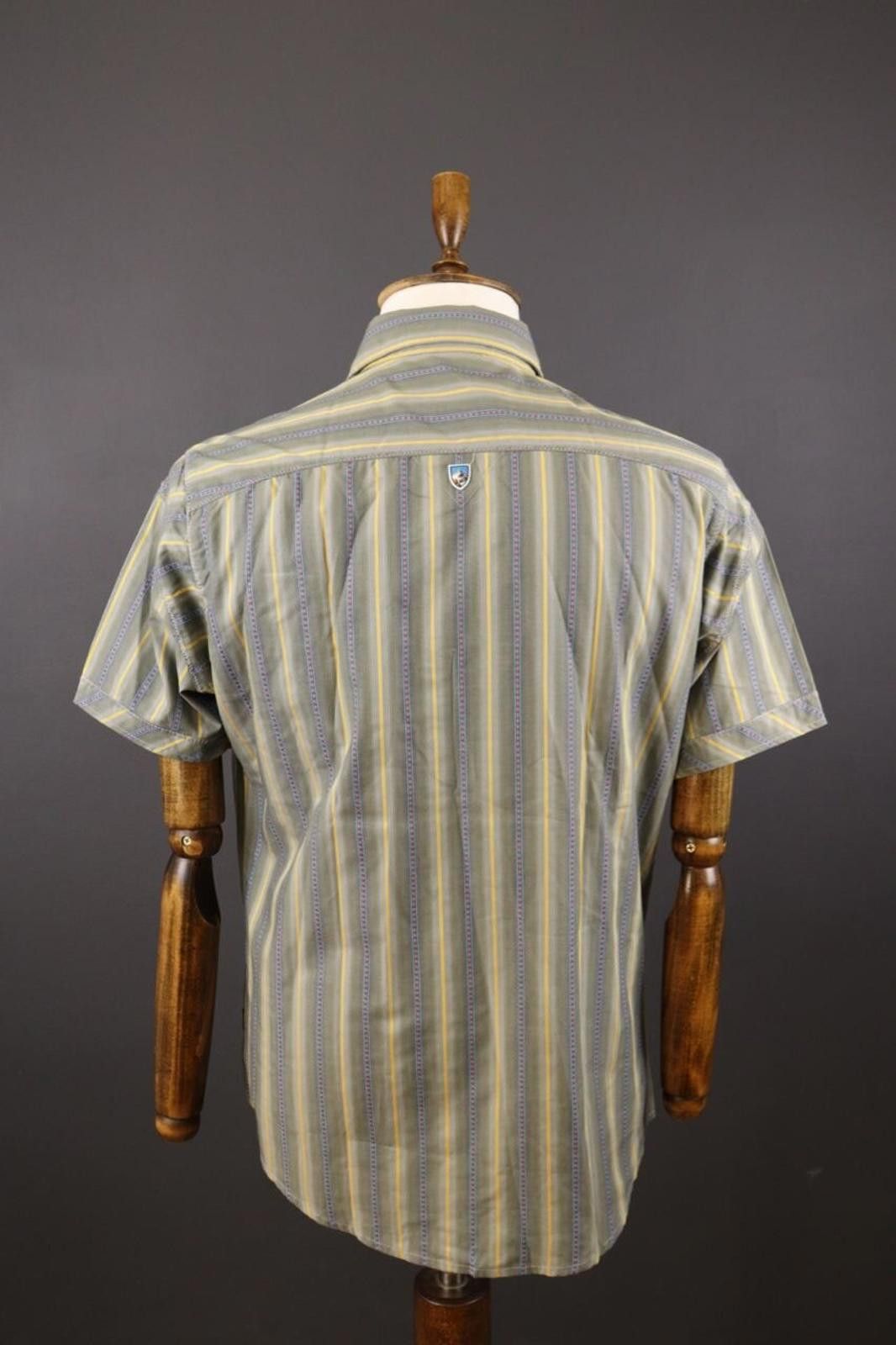 Kuhl Kuhl Multicolor Stripe Button Down Hiking Shirt Size M Size US M / EU 48-50 / 2 - 7 Thumbnail