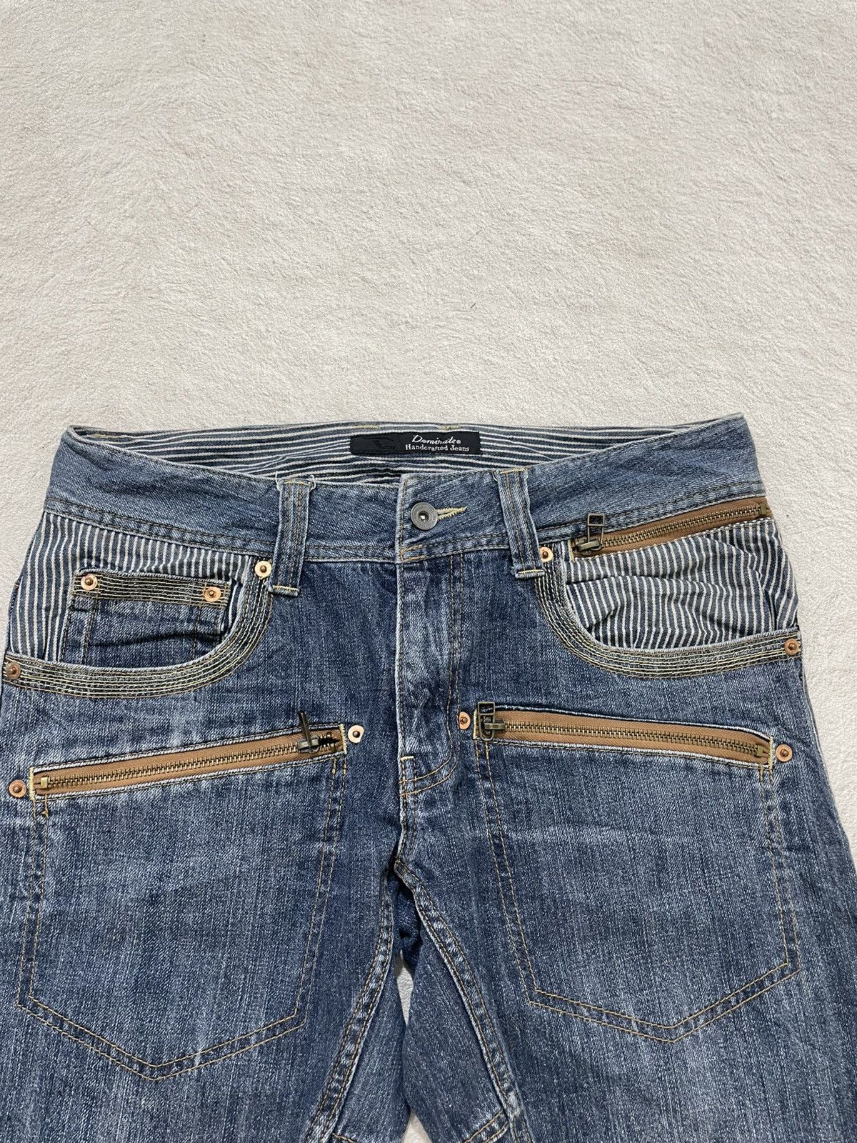 Le Grande Bleu (L.G.B.) 2000s Dominate Designer Denim Washed Y2K Ifsix LGB number 9 Size US 30 / EU 46 - 3 Thumbnail
