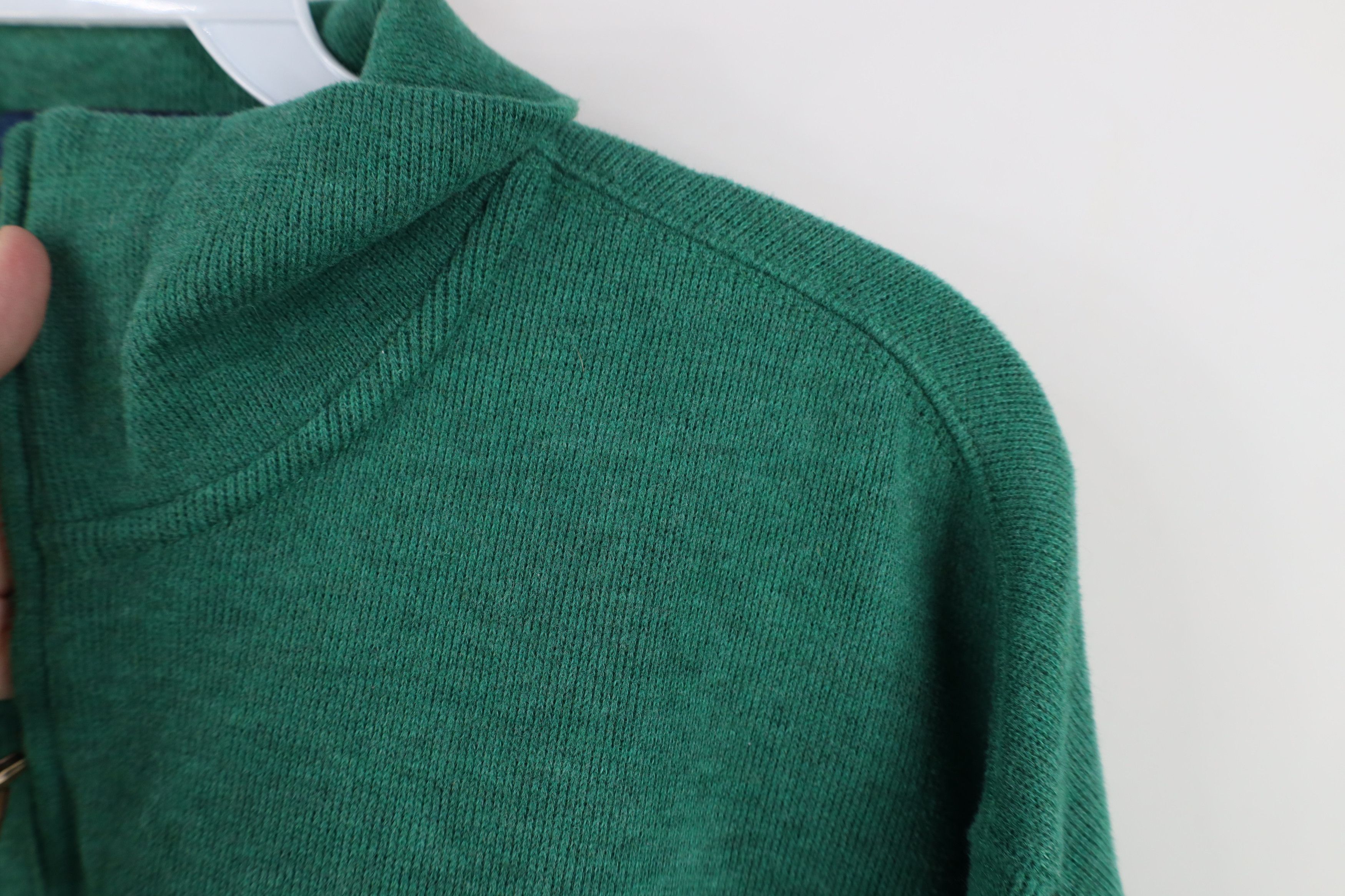Ralph Lauren Vintage Ralph Lauren Ribbed Knit Half Zip Pullover Sweater Size US XL / EU 56 / 4 - 6 Thumbnail