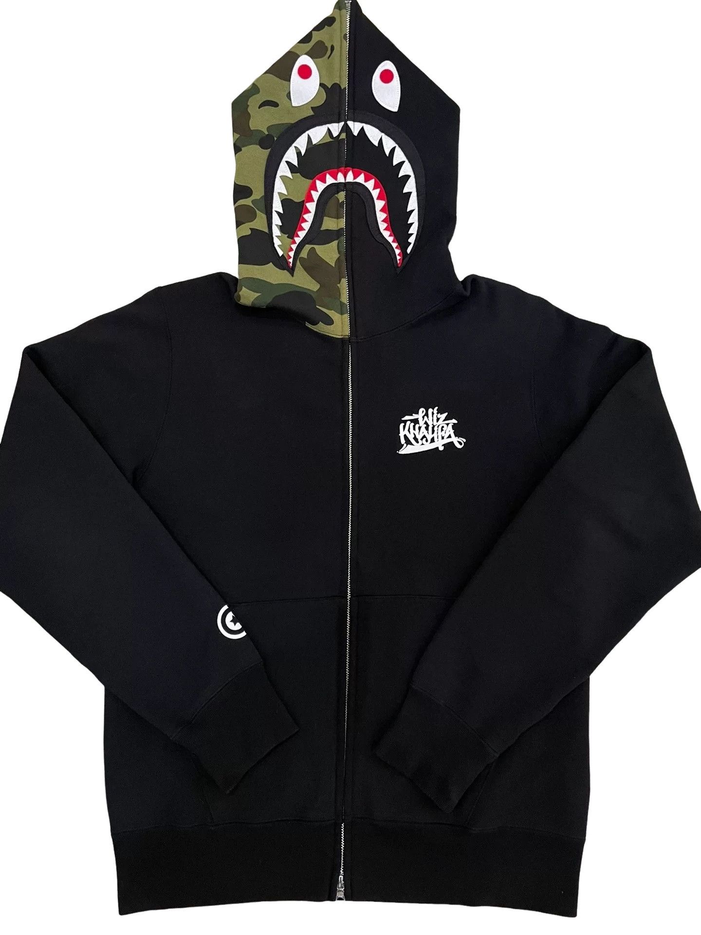 Bape A Bathing Ape x Wiz Khalifa Shark Hoodie Size L Size US L / EU 52-54 / 3 - 1 Thumbnail