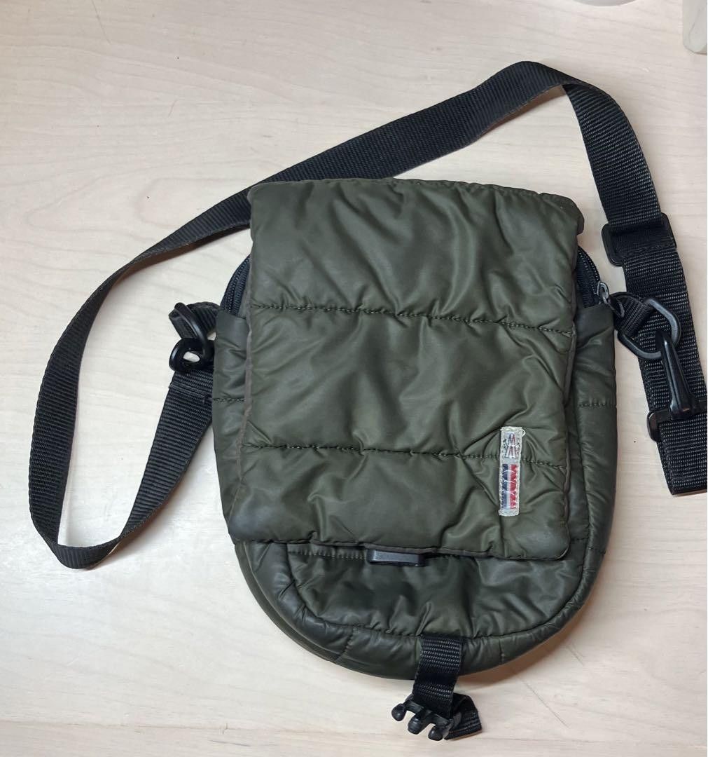 Moncler VINTAGE 1990s MONCLER PUFFER SHOULDER BAG OLIVE GREEN Size ONE SIZE - 6 Thumbnail