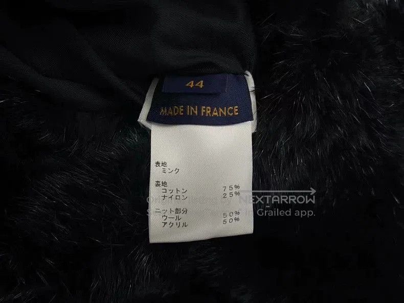 Louis Vuitton Louis Vuitton black mink fur hoodie. Size US M / EU 48-50 / 2 - 7 Thumbnail