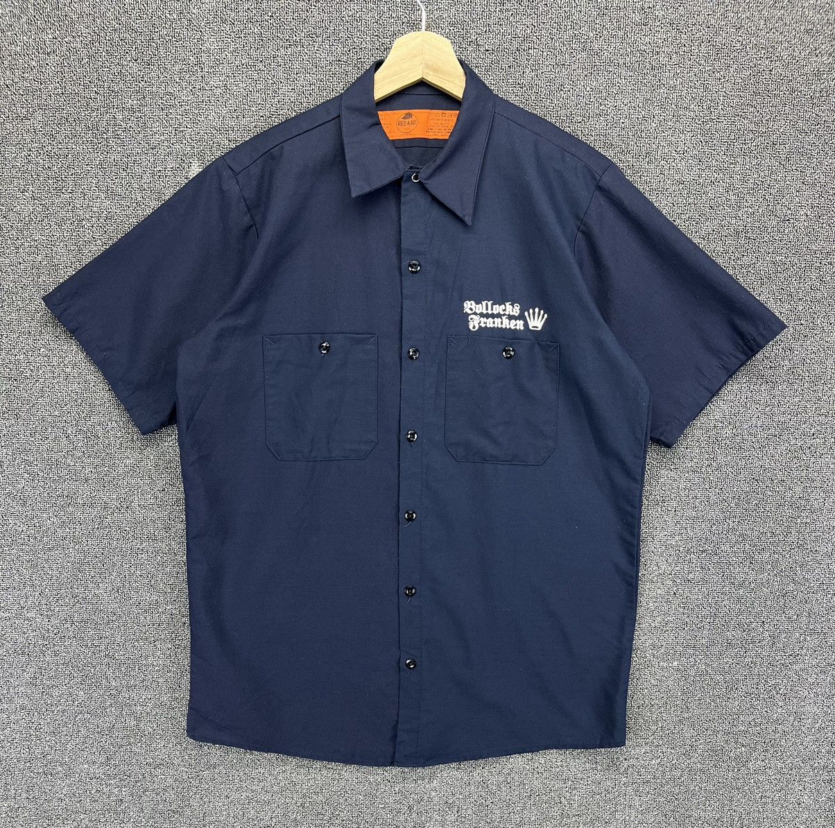 Red Kap Vintage Red Kap Workwear Shirts Button Up Flannel Size US M / EU 48-50 / 2 - 1 Thumbnail