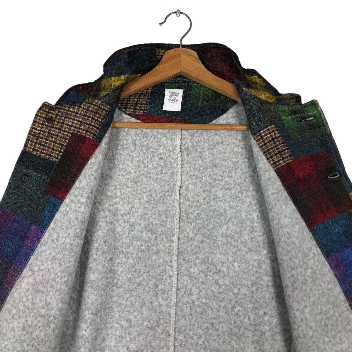 Japanese Brand 🔥Rare Patch Work Design Rare Colour Issey Miyake Design Size US L / EU 52-54 / 3 - 11 Thumbnail
