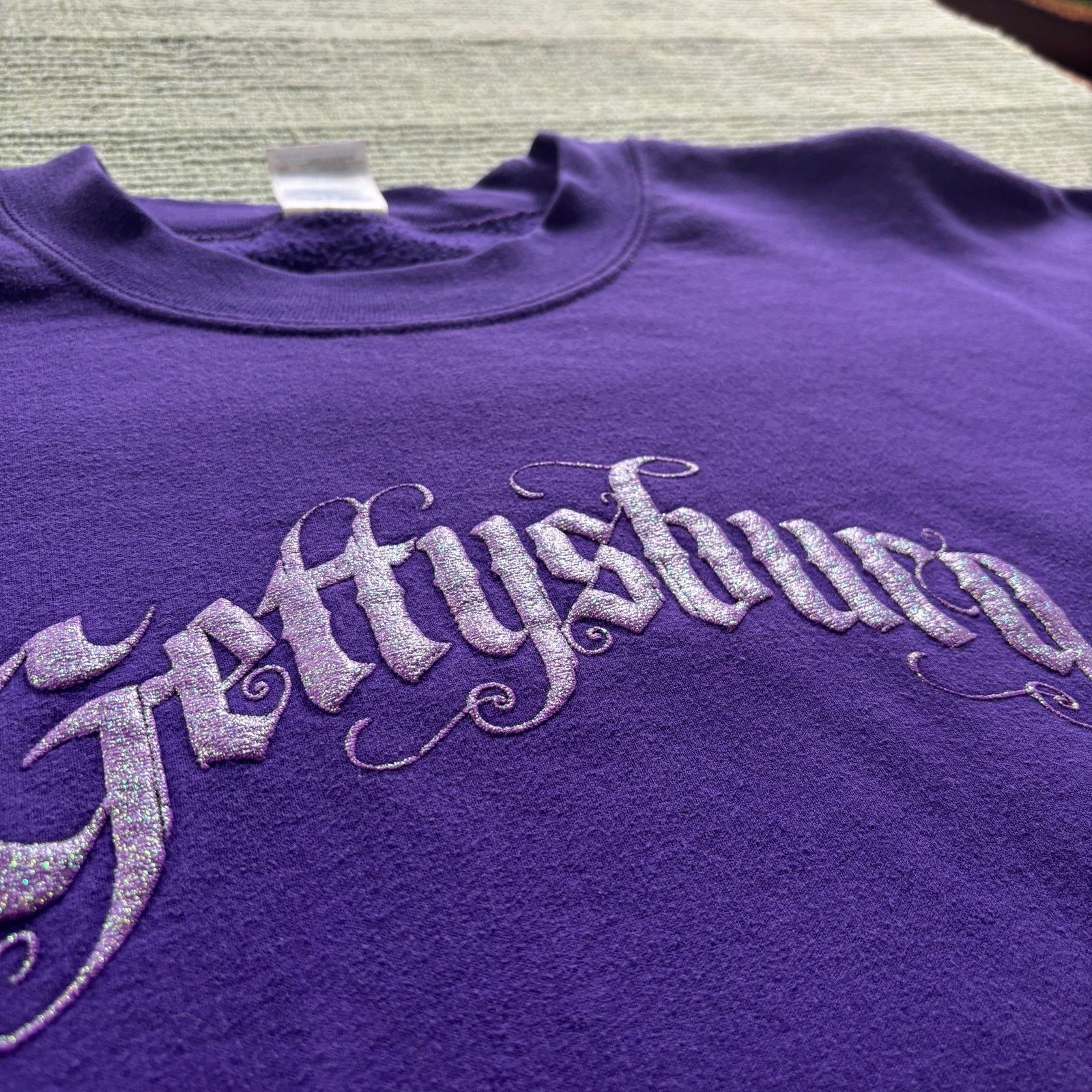 Vintage Vintage Y2K Whimsygoth Gettysburg Sparkly Sweatshirt XL Size US XL / EU 56 / 4 - 4 Thumbnail