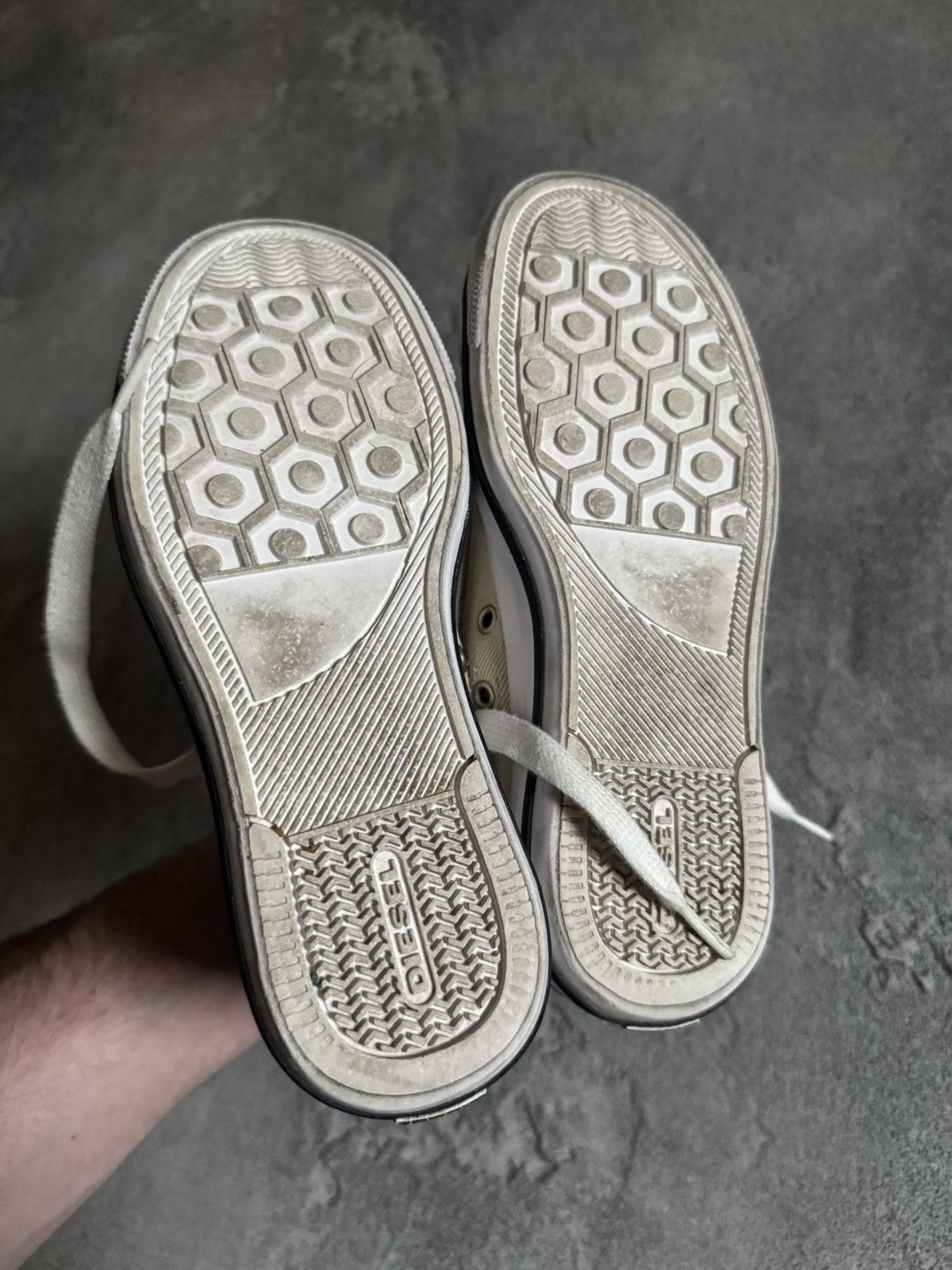 Diesel Diesel US6/EUR36/JPN23 low top denim sneakers shoes Y2K 90s Size US 6 / IT 36 - 18 Thumbnail