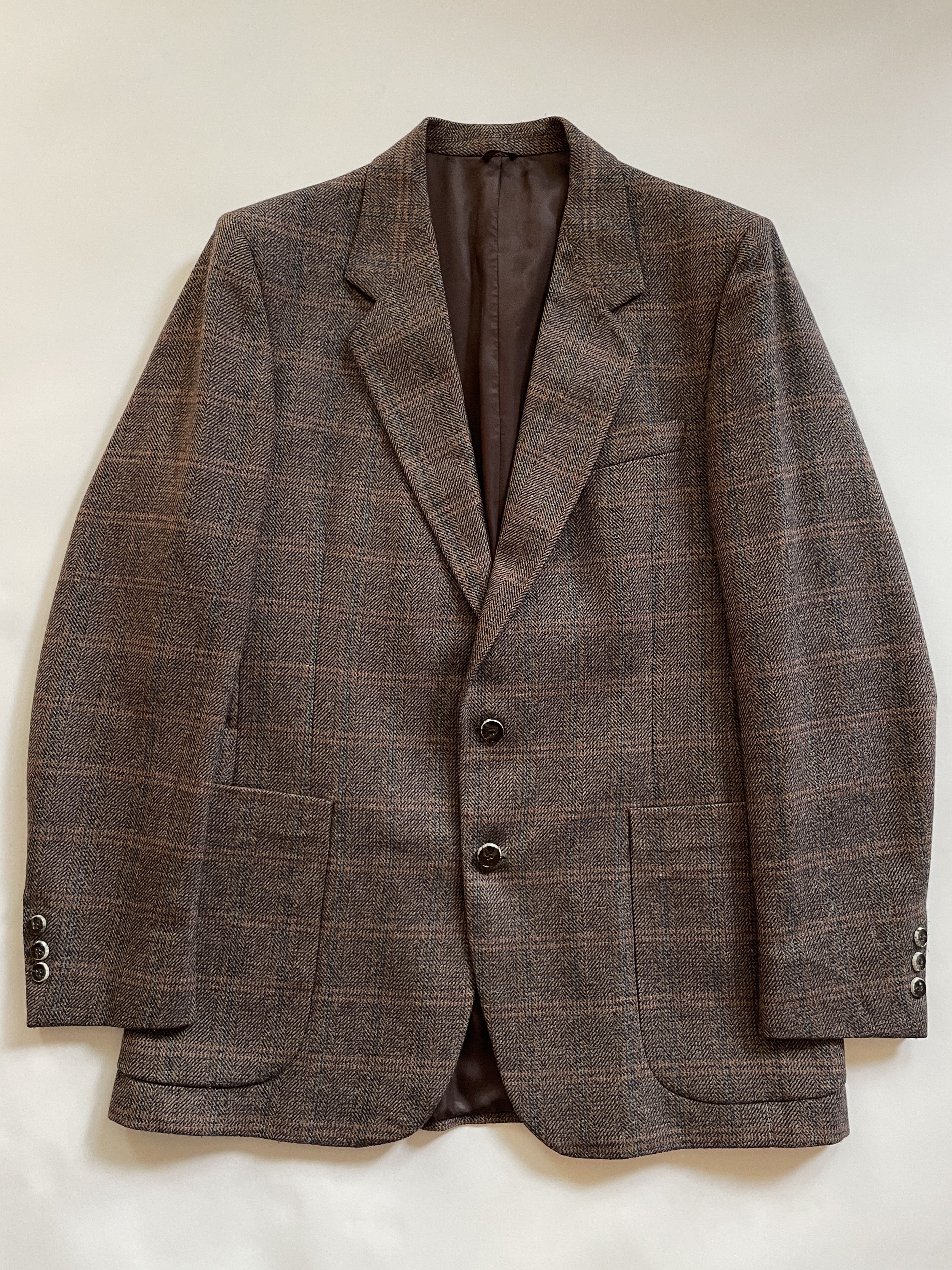 Saint Laurent Paris × Vintage × Yves Saint Laurent 1980s Yves Saint Laurent Wool Blazer Size 44R - 1 Thumbnail
