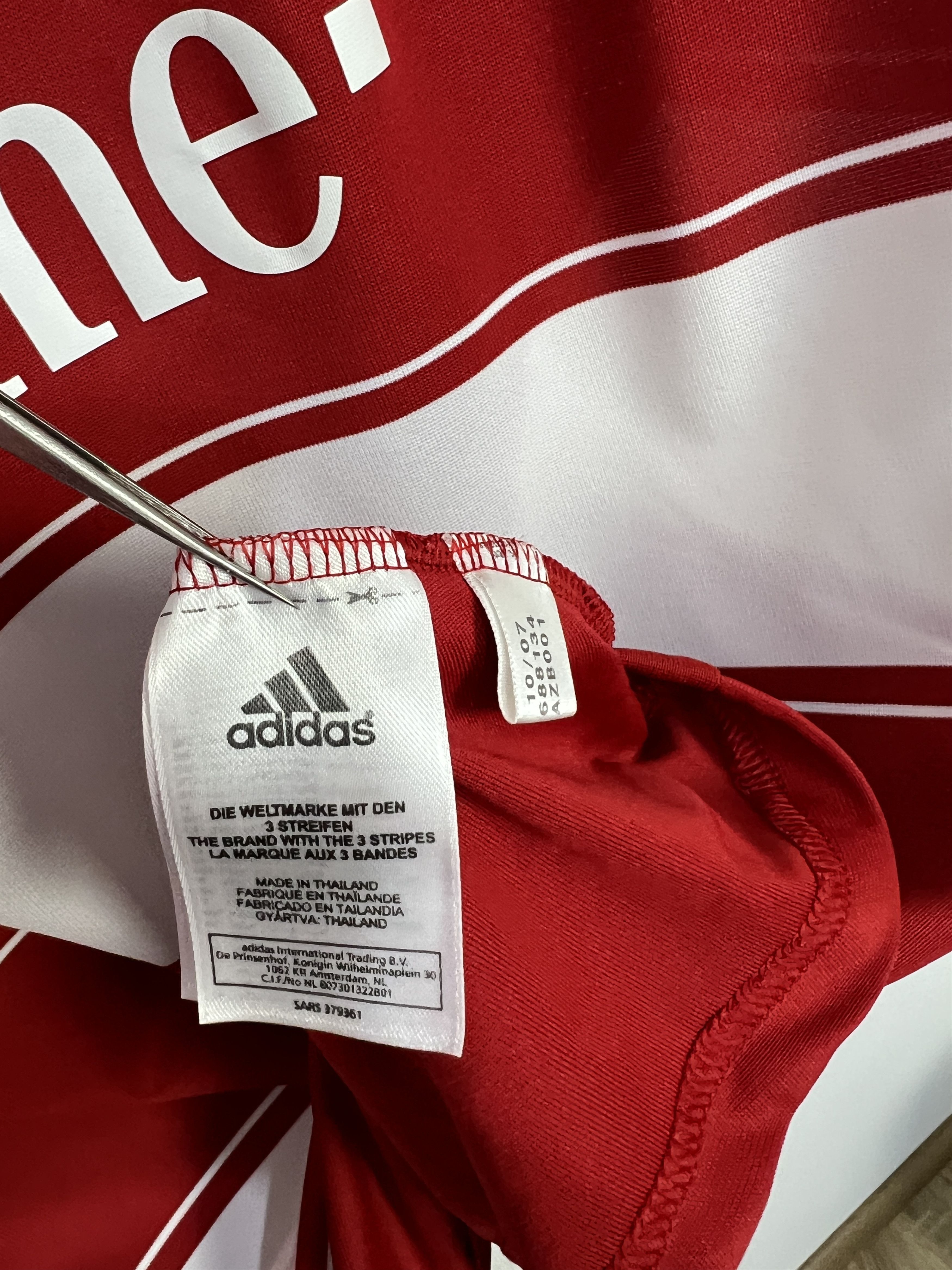 Adidas Bayern Munich Home football shirt 2007 Soccer Adidas Jersey Size US XXL / EU 58 / 5 - 8 Thumbnail