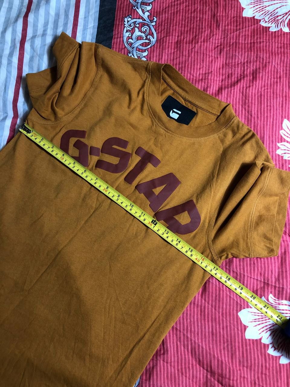 G-Star G Star Raw Vintage Mens Big logo Crew Neck T-Shirt Tee Size US S / EU 44-46 / 1 - 9 Thumbnail