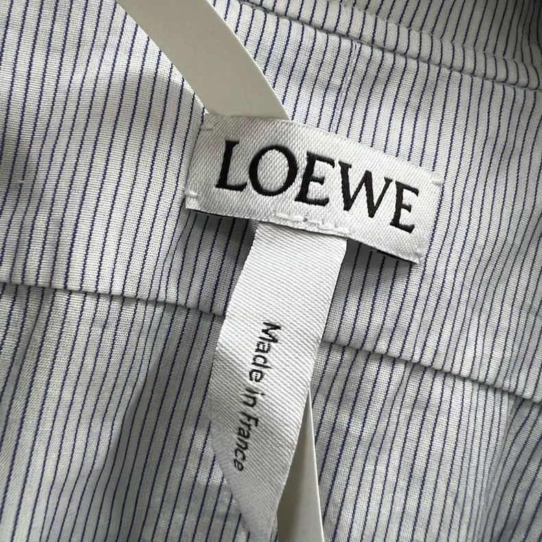 Loewe LOEWE Thin striped irregular blouse dress Size XXS / US 00 / IT 34 - 5 Thumbnail