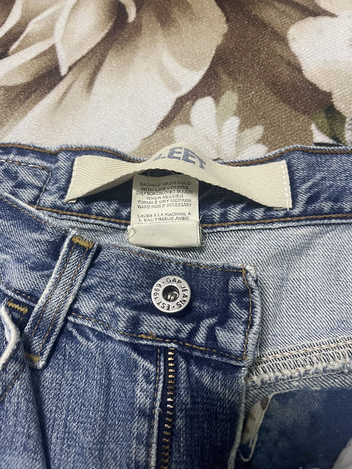 Gap × Vintage Vintage Gap 1969 Fleet Jeans Size US 29 - 7 Thumbnail