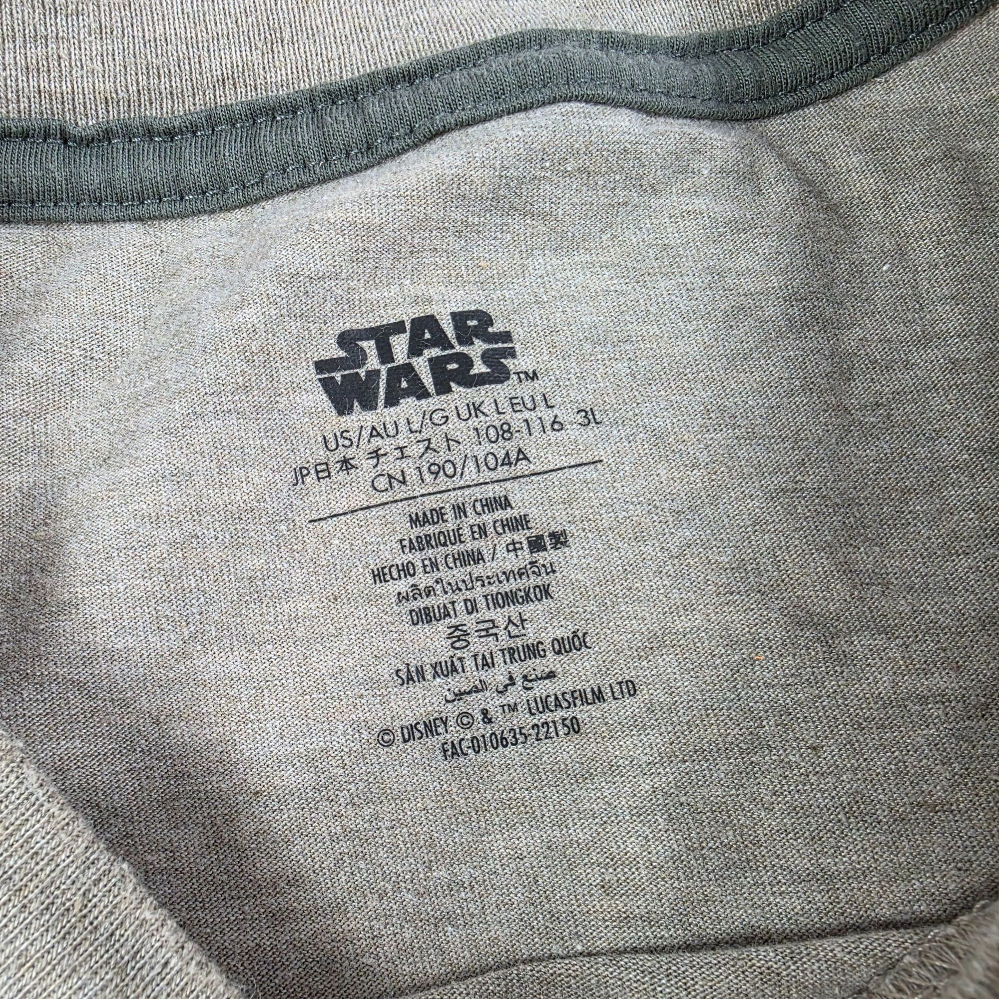 Star Wars Star Wars The Mandalorian Concept Series Mens Large Gray Gra Size US L / EU 52-54 / 3 - 5 Thumbnail