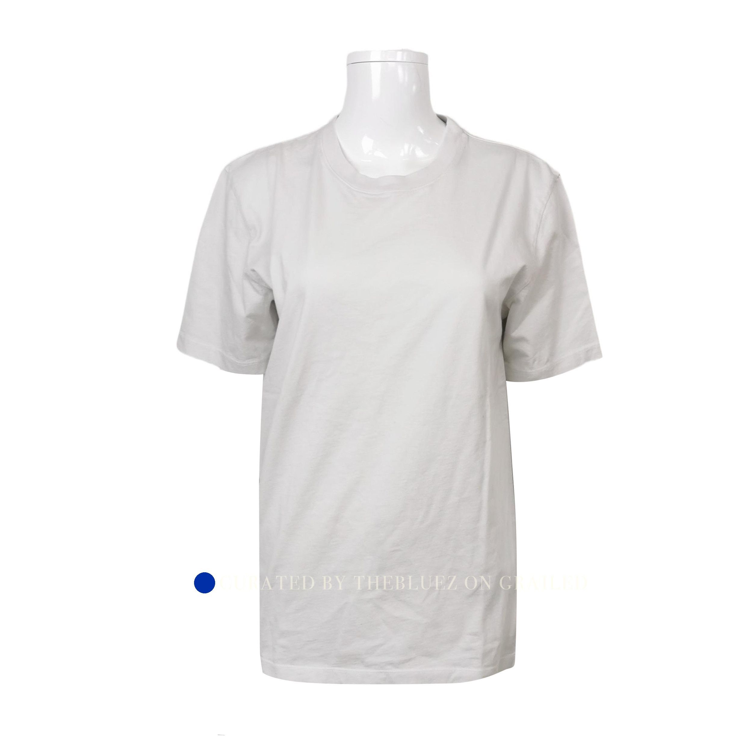 Maison Margiela Organic Cotton Short Sleeve T-Shirt in White Size US S / EU 44-46 / 1 - 1 Thumbnail
