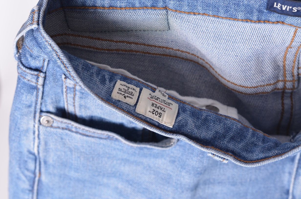 Levi's Levis Levi’s 30 lot 502 blue denim pant Jeans Size US 32 / EU 48 - 7 Thumbnail
