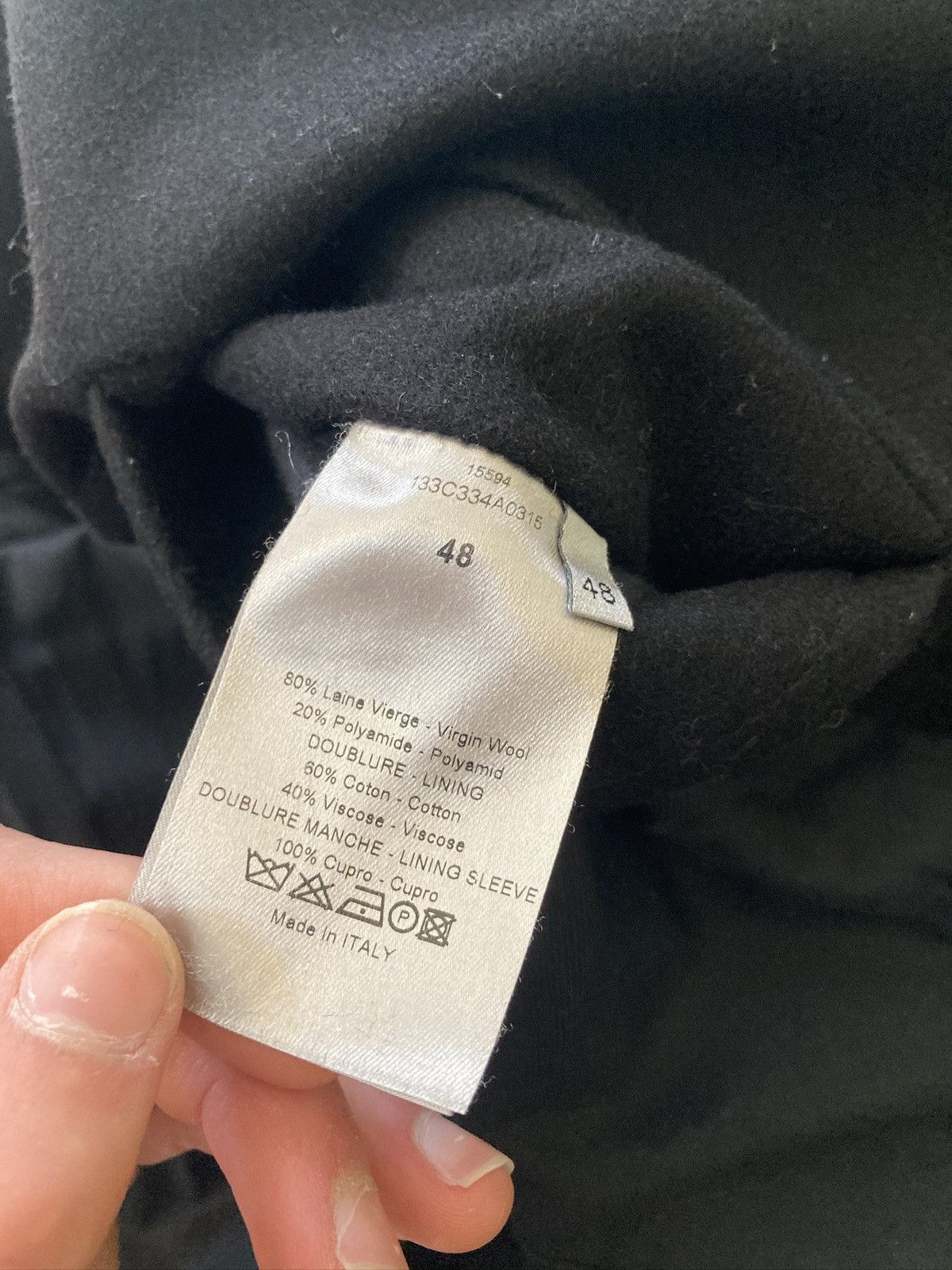 Dior Dior Homme peacoat Size US M / EU 48-50 / 2 - 8 Thumbnail