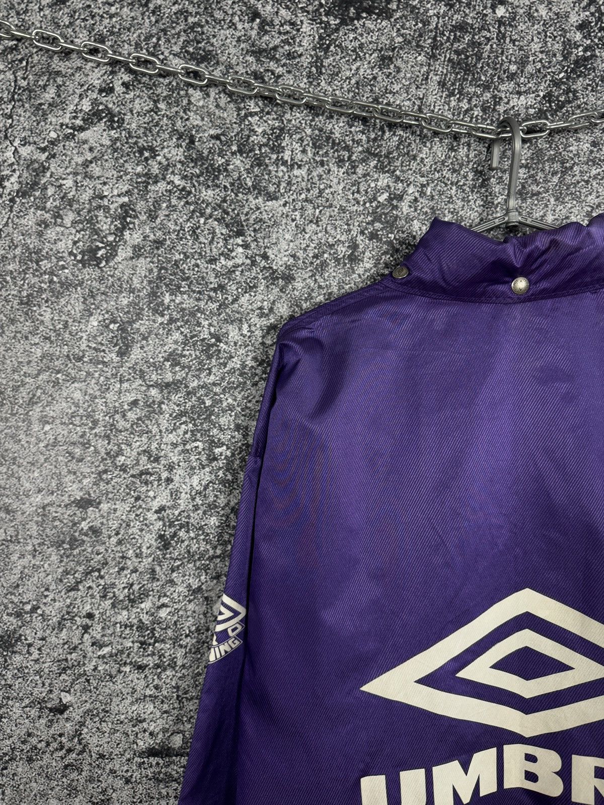 Umbro UMBRO Pro Training Vintage 90s Rain Jacket Windbreaker Sz M Size US M / EU 48-50 / 2 - 19 Thumbnail