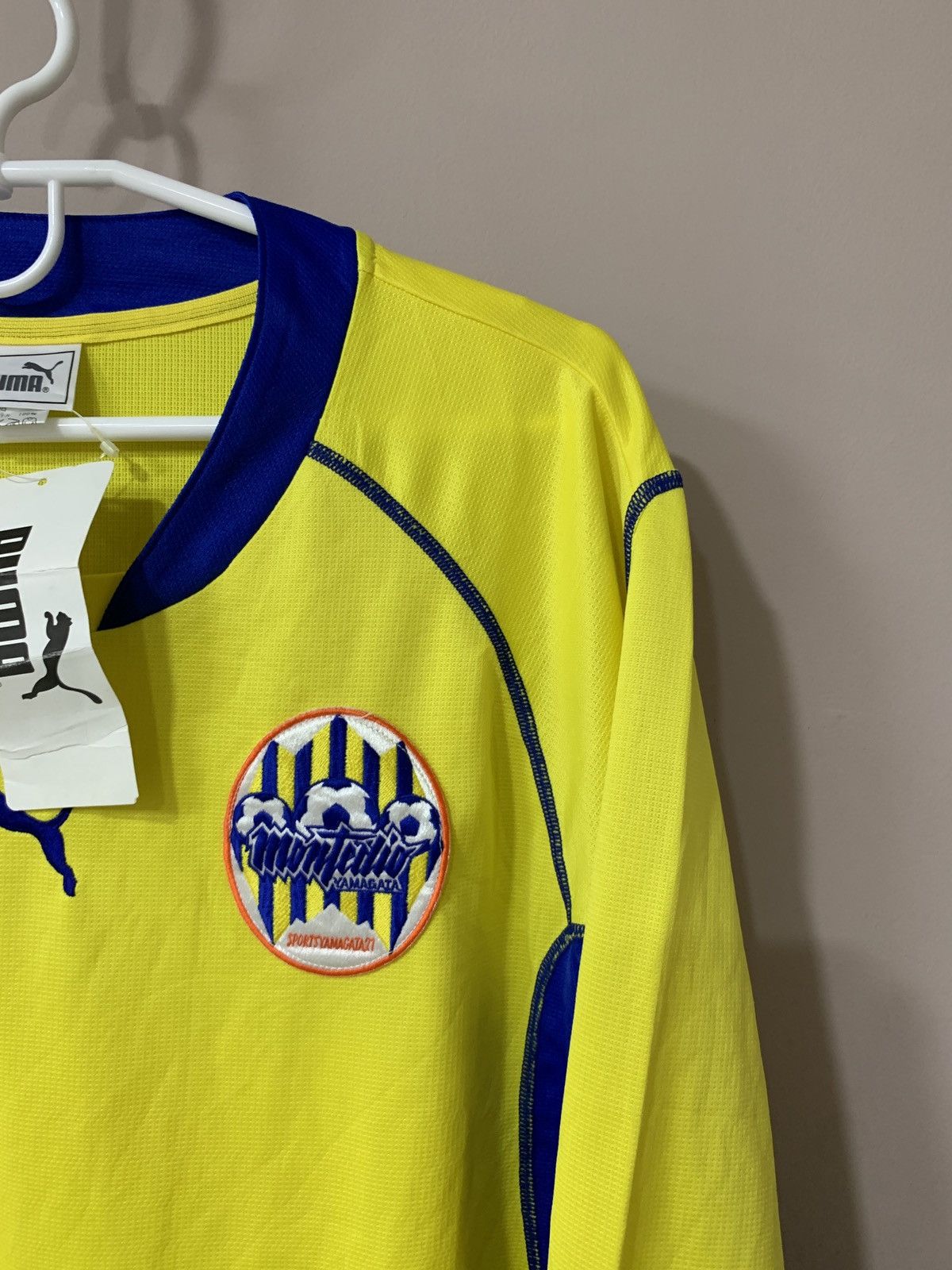 Nike × Puma × Vintage Montedio Yamagata Japan Vintage Football Shirt Puma Jersey Size US XL / EU 56 / 4 - 6 Thumbnail