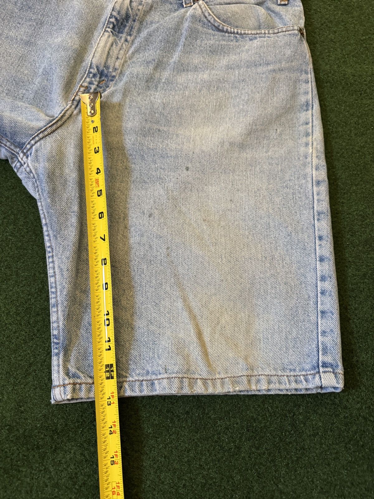 Levi's Vintage Clothing Vtg 90s Levi’s 550 Jorts Relaxed Light Wash Denim Shorts Size US 38 / EU 54 - 8 Thumbnail