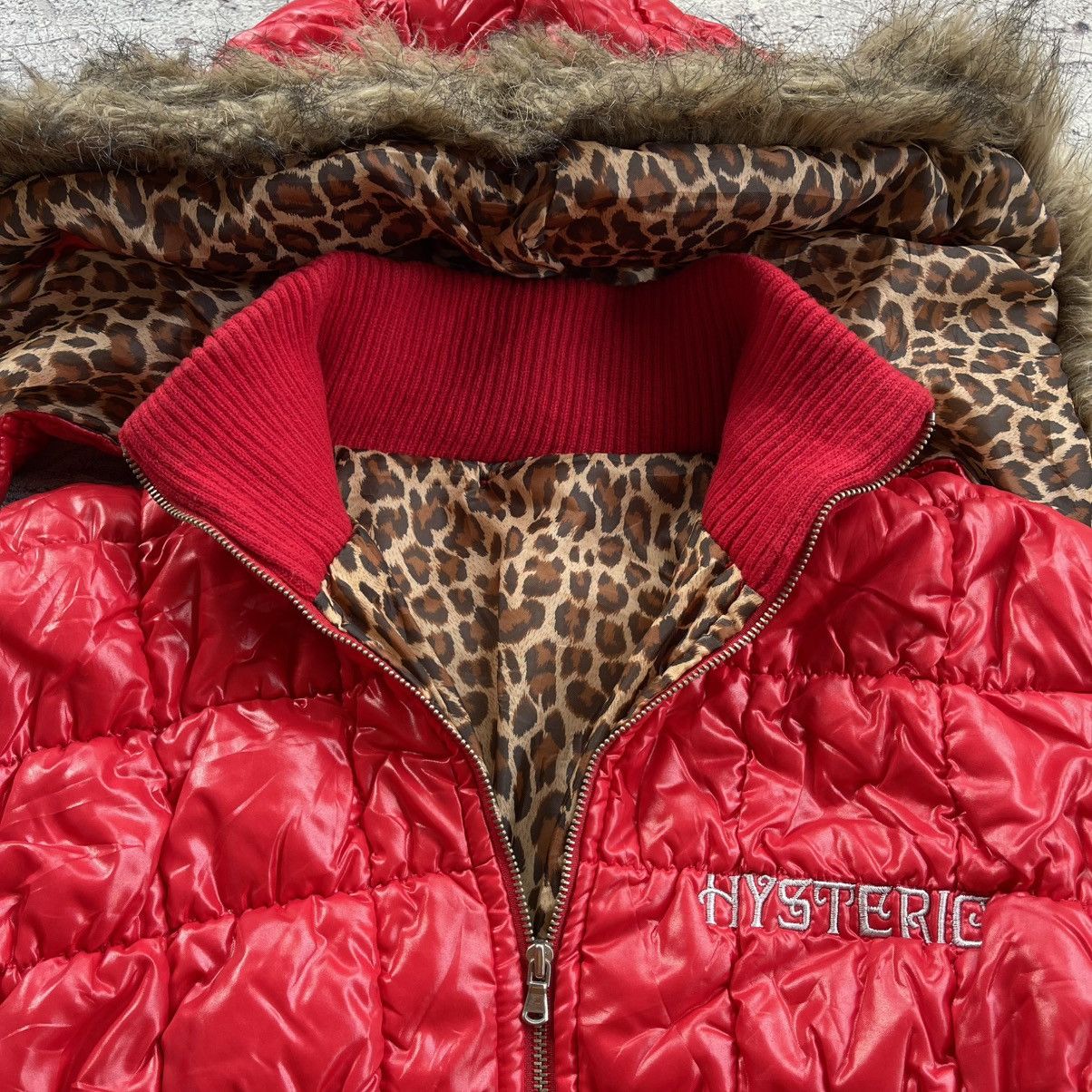 Hysteric Glamour Hysteric glamour embroidered fur hoodie puffer jacket Size US M / EU 48-50 / 2 - 5 Thumbnail