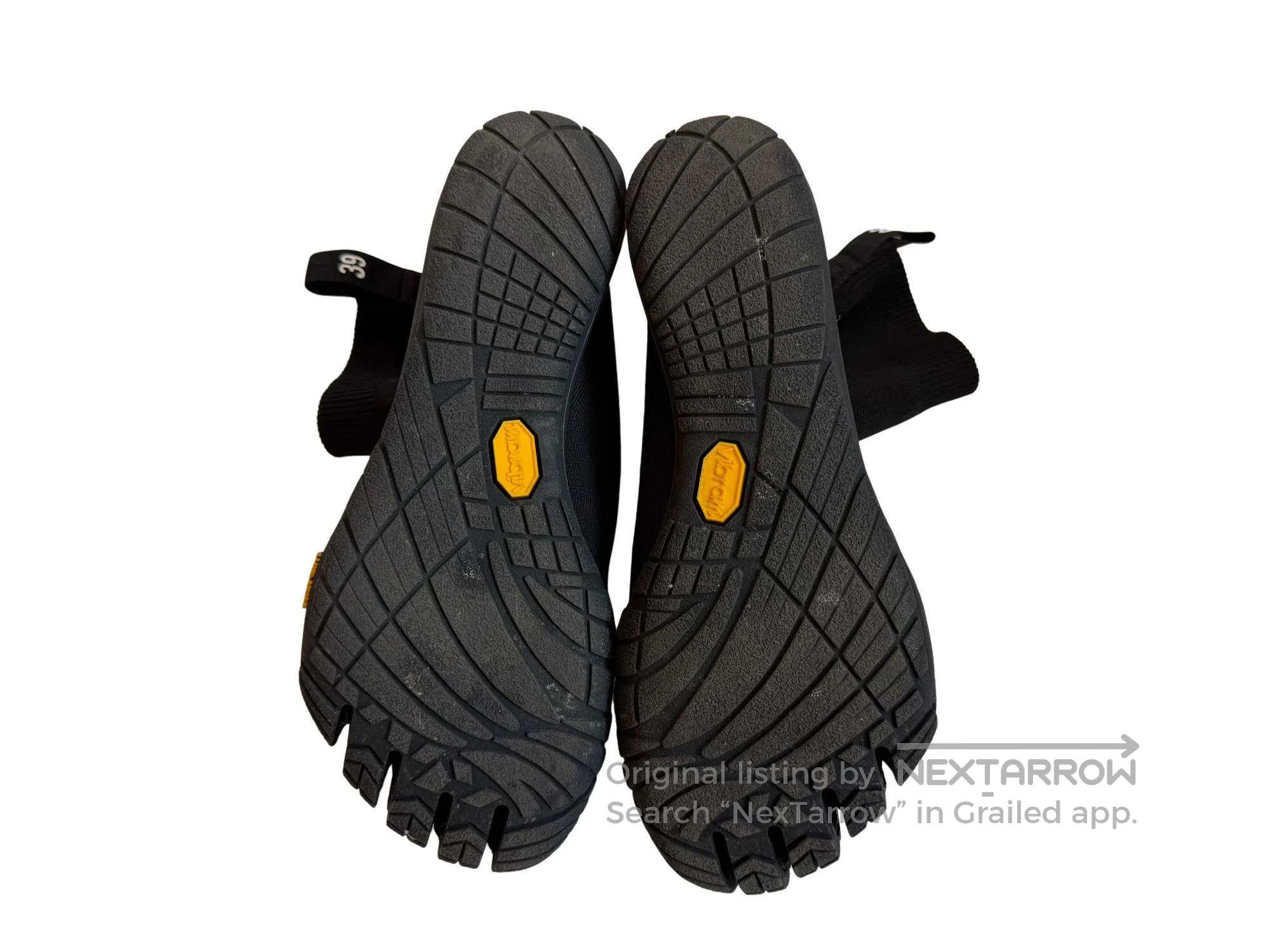 Balenciaga Balenciaga Black Five-Toe Flat Shoes Size US 6 / EU 39 - 5 Thumbnail